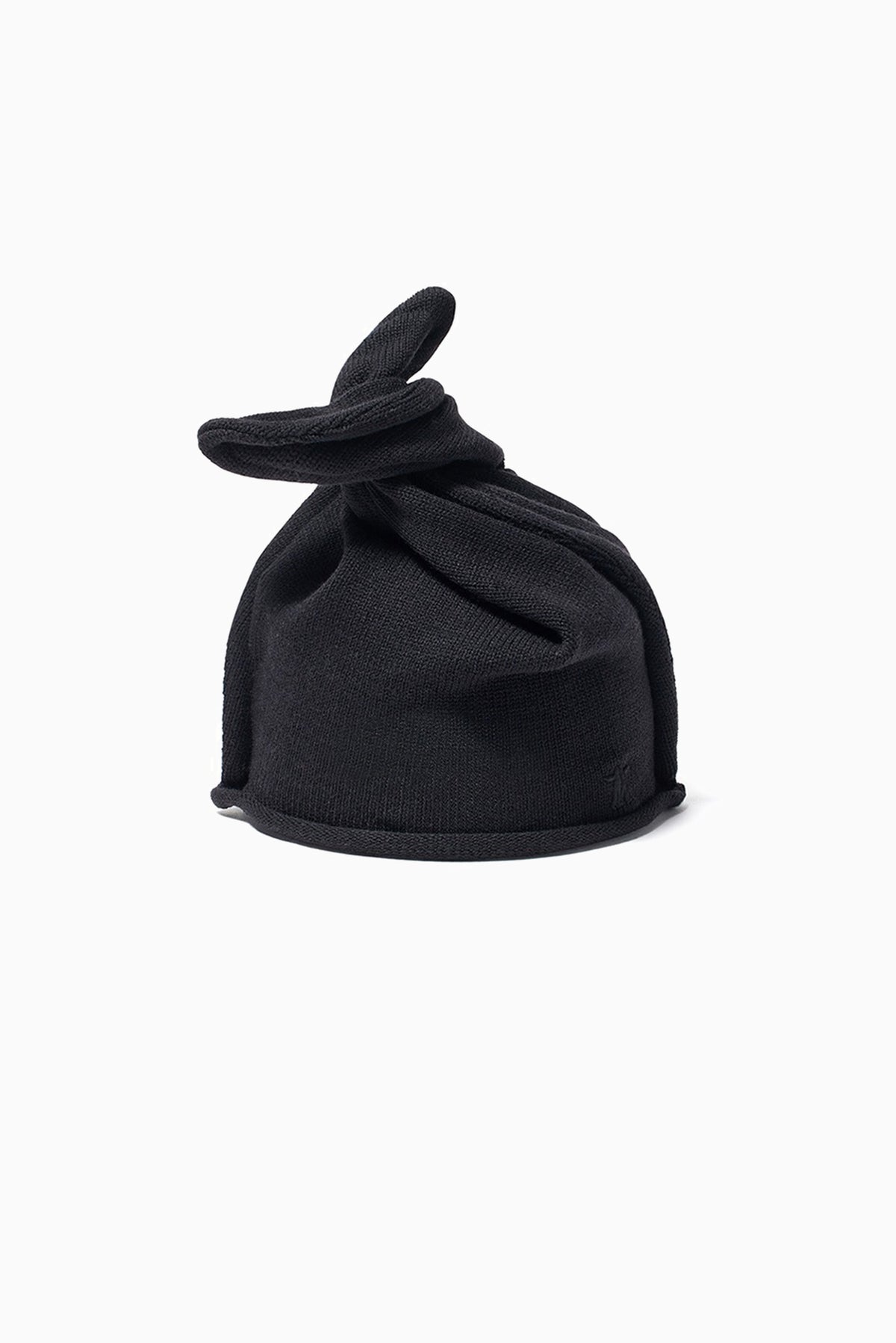 Wire Knit Beanie - Black