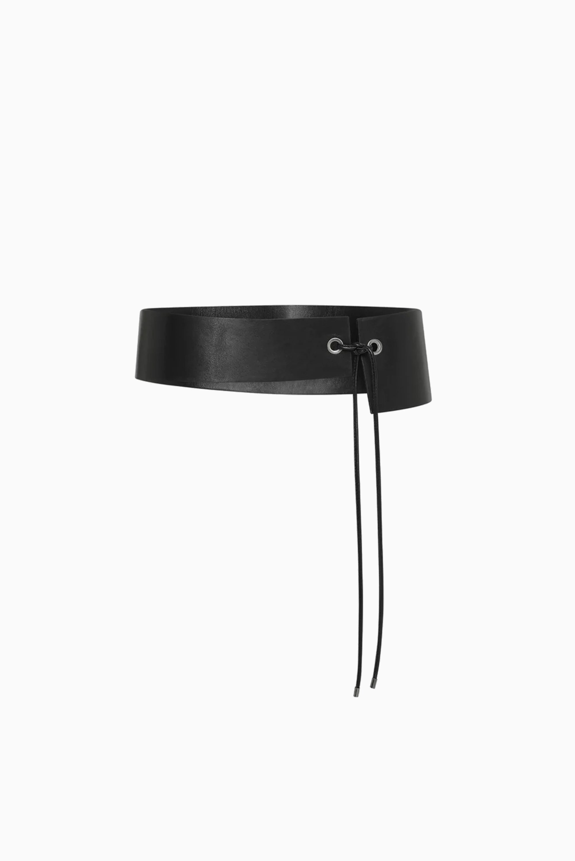 Asymmetric Belt - Black
