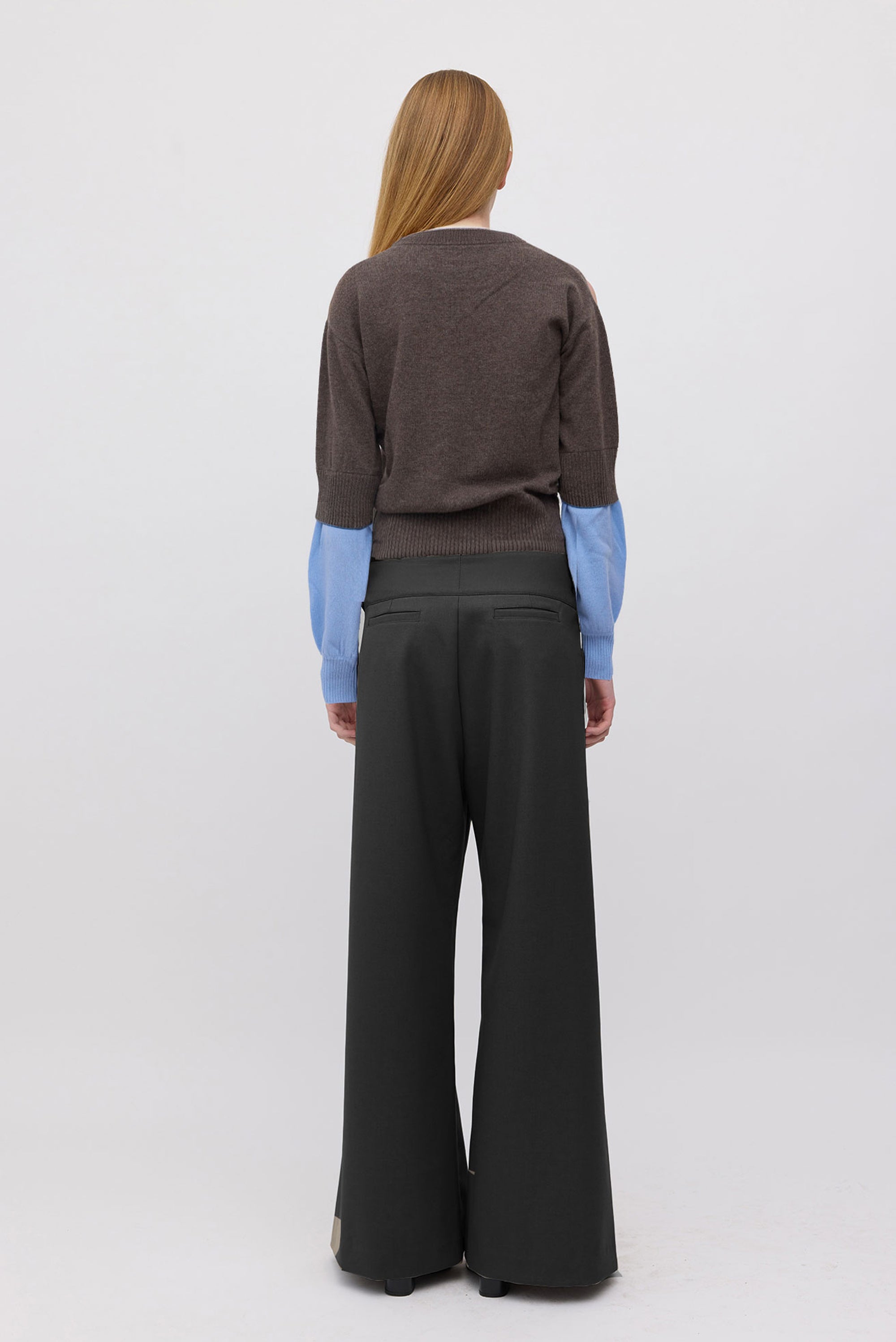 Wide Belt Utility Trouser - Black