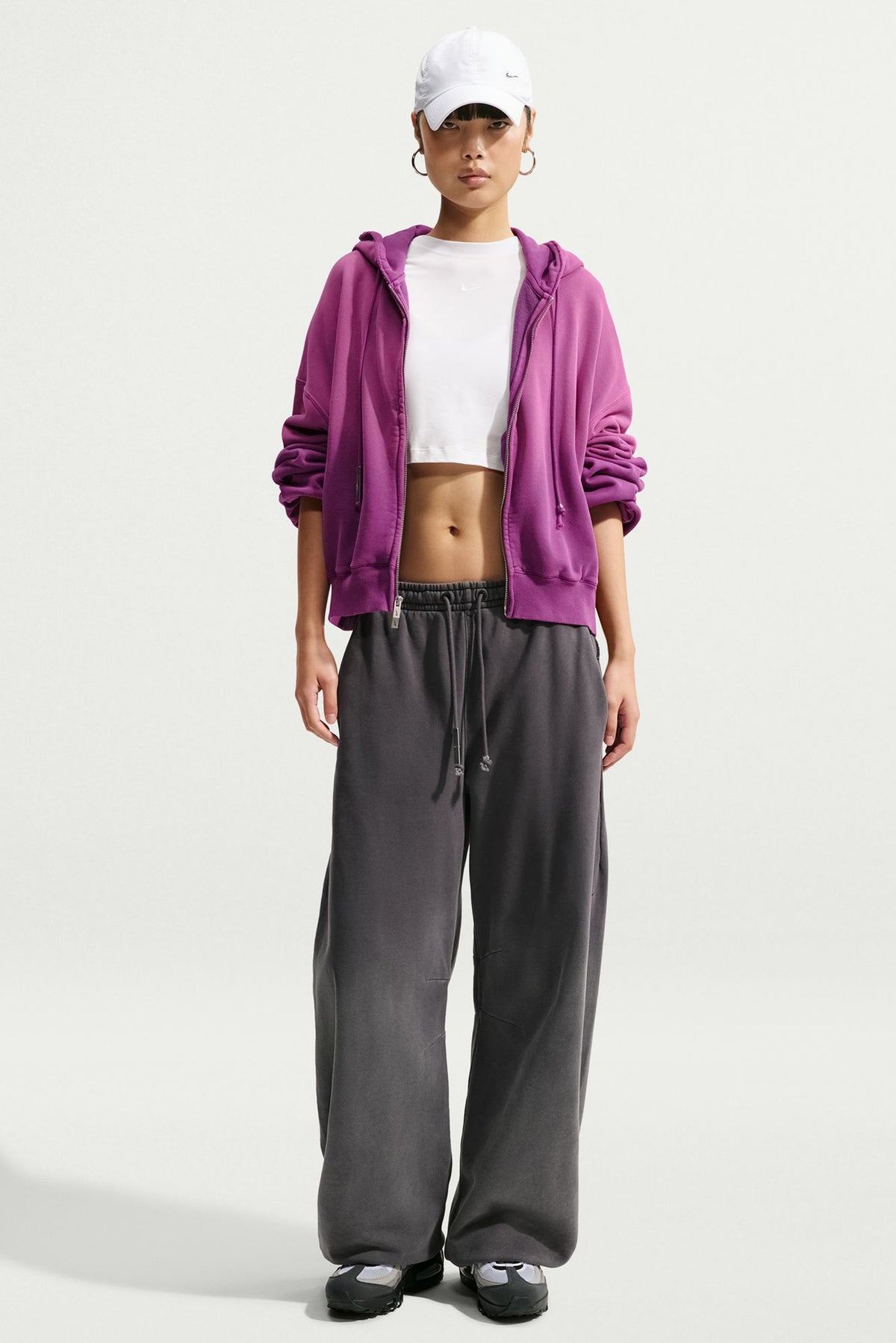 NRG NK Studio Fleece Hoodie - Bold Berry