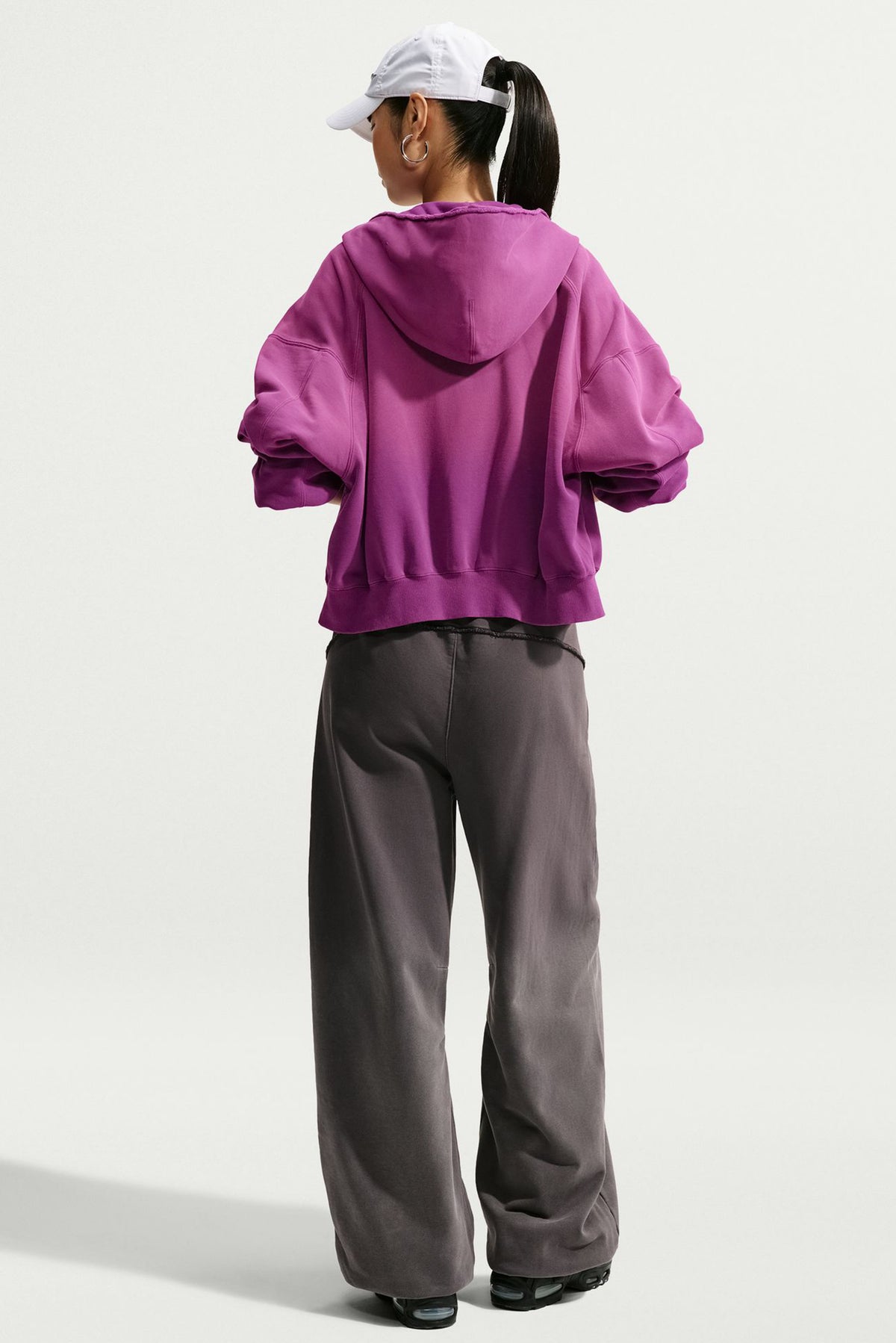 NRG NK Studio Fleece Hoodie - Bold Berry