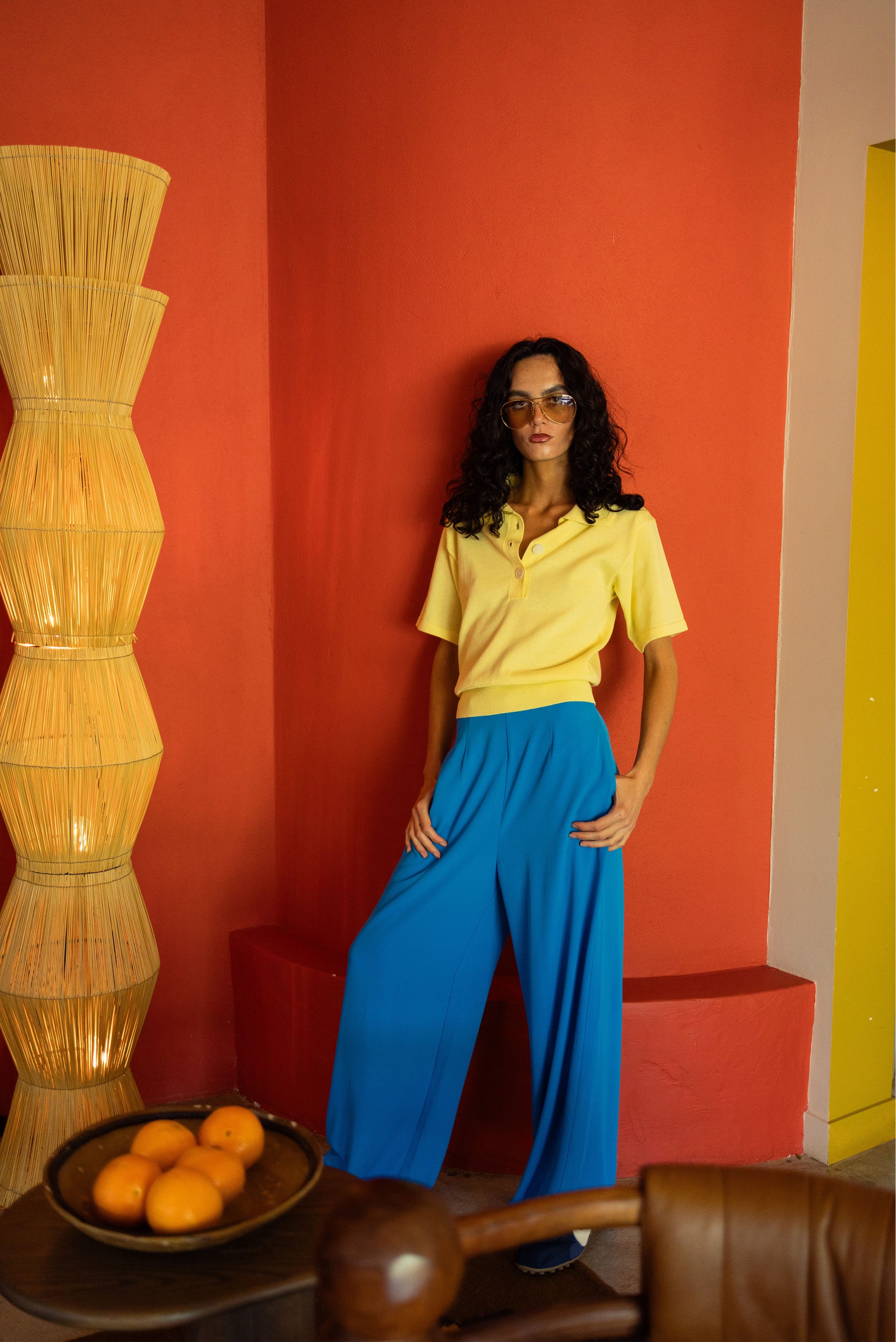 Bessette Pant - Azure