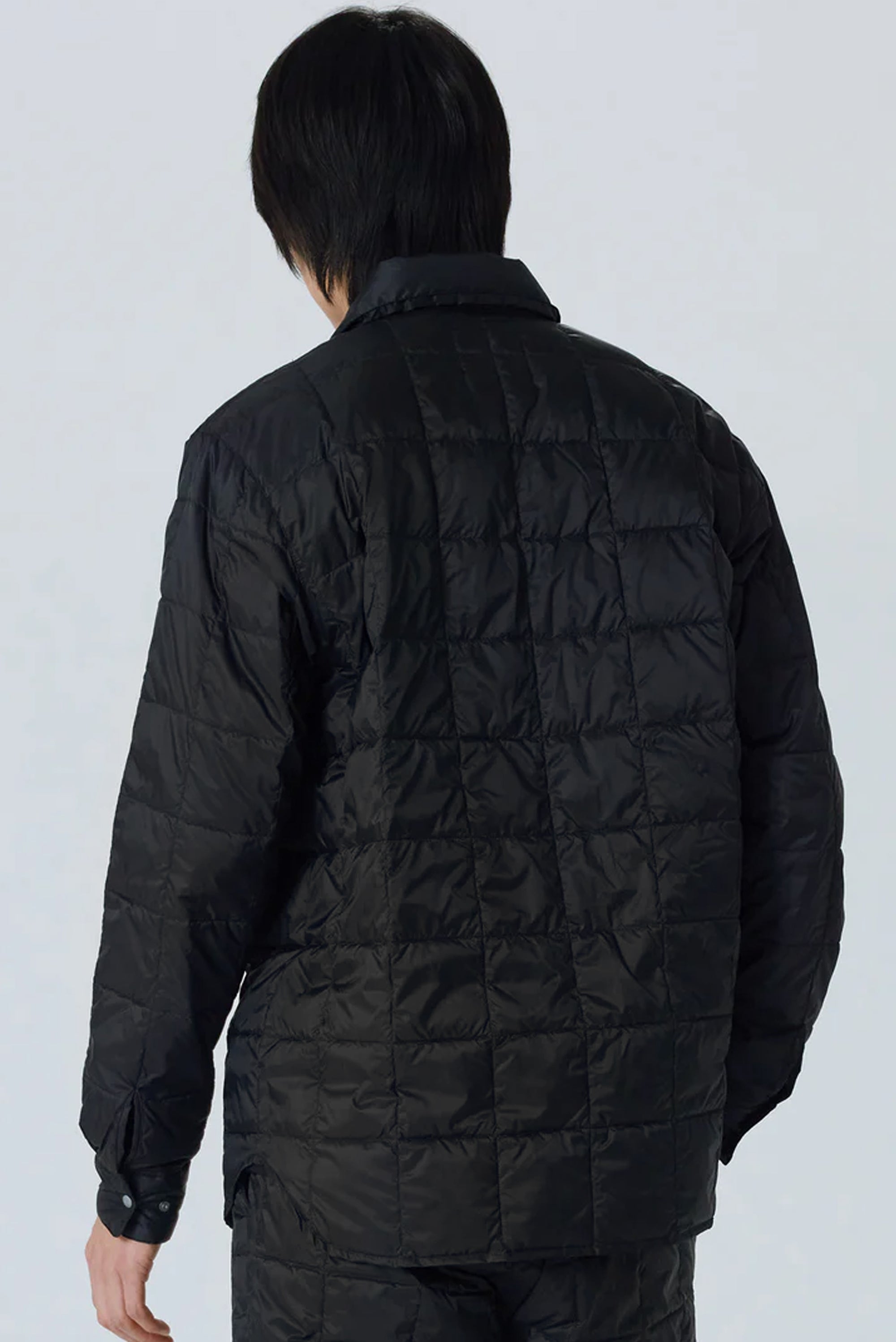W-Pocket Down Shirt - Black