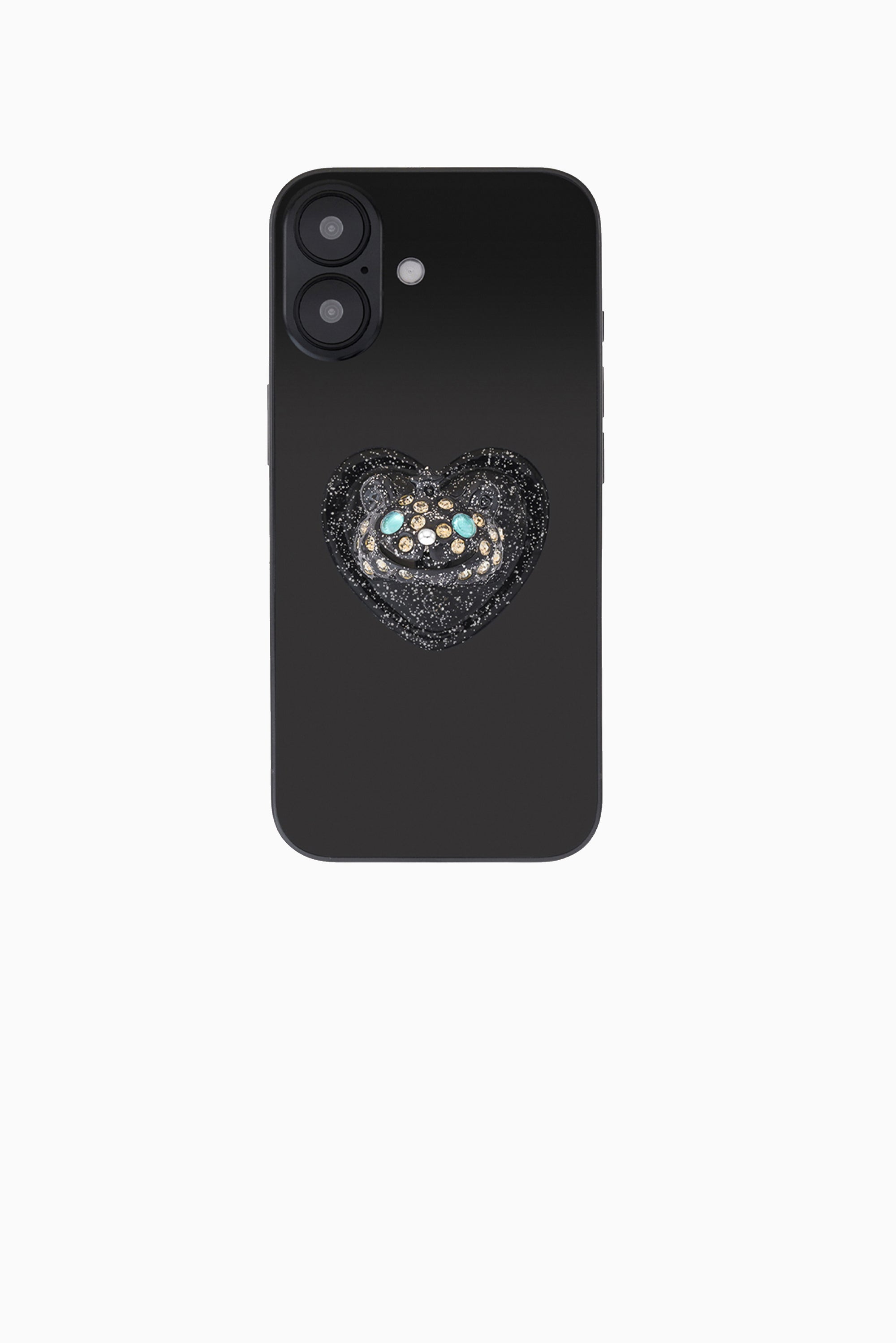 Collina Strada x Stand Oil Princess Bear Grip Ring - Glitter Black