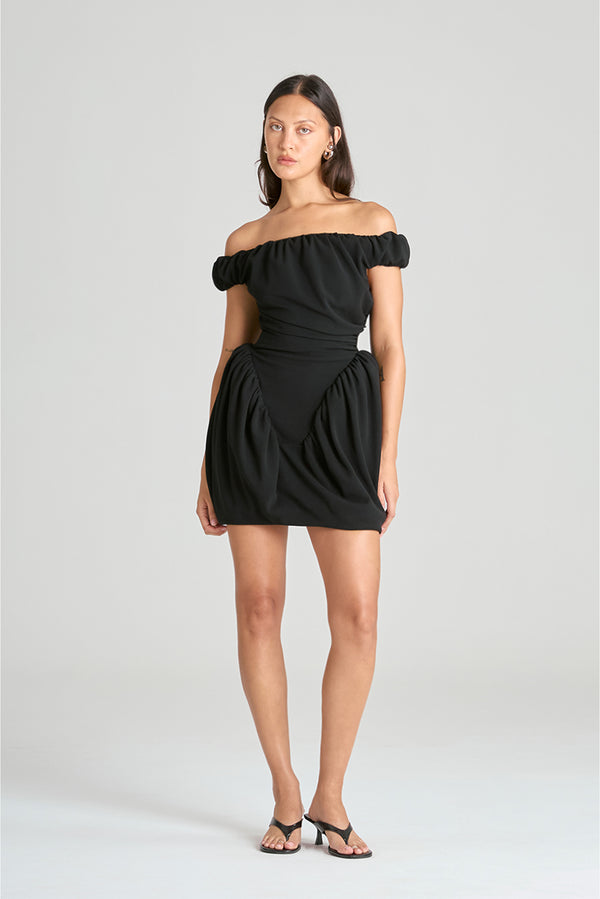 Monolith Mini Dress - Black