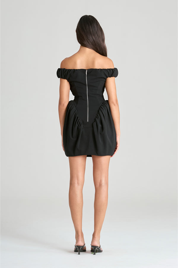 Monolith Mini Dress - Black