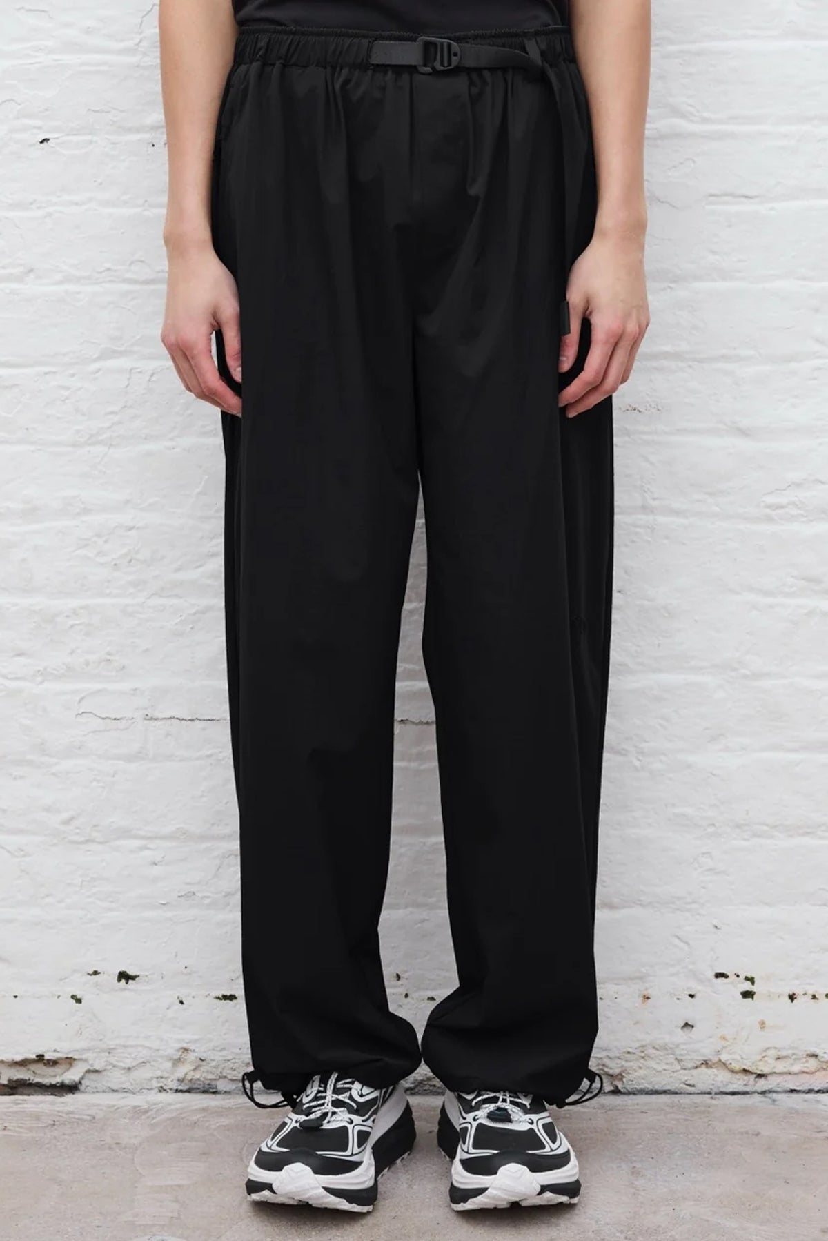 Everyday Stretch Nylon Trousers - Black