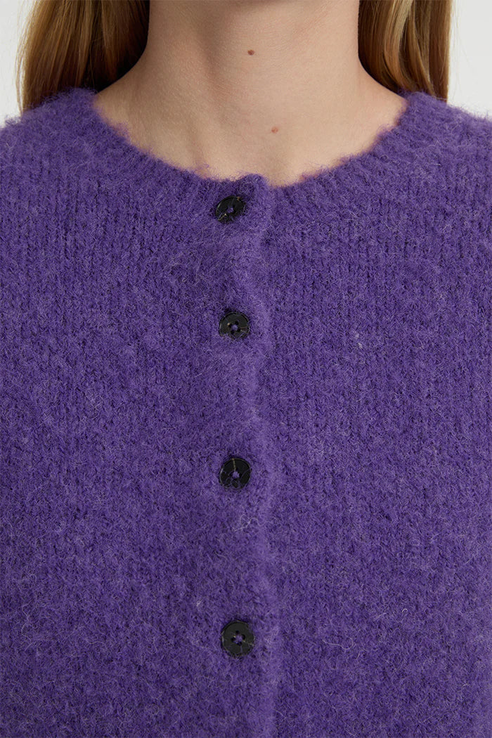 BLANCA Marlo Cardigan - Purple