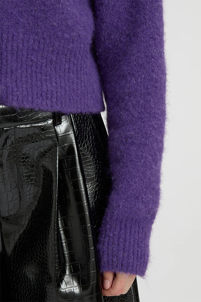 BLANCA Marlo Cardigan - Purple