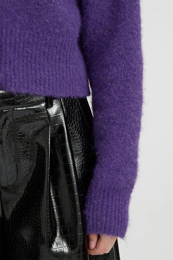 BLANCA Marlo Cardigan - Purple