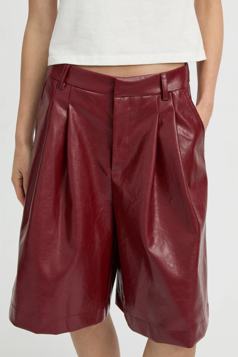 BLANCA Kaia Shorts - Burgundy