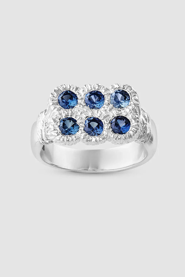 BLEUE BURNHAM Flowers Grow Together Ring - Blue