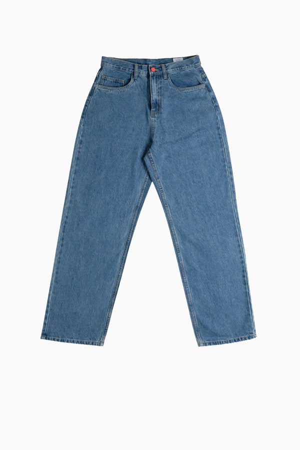 Super Loose - Medium Blue/Tobacco Stitching