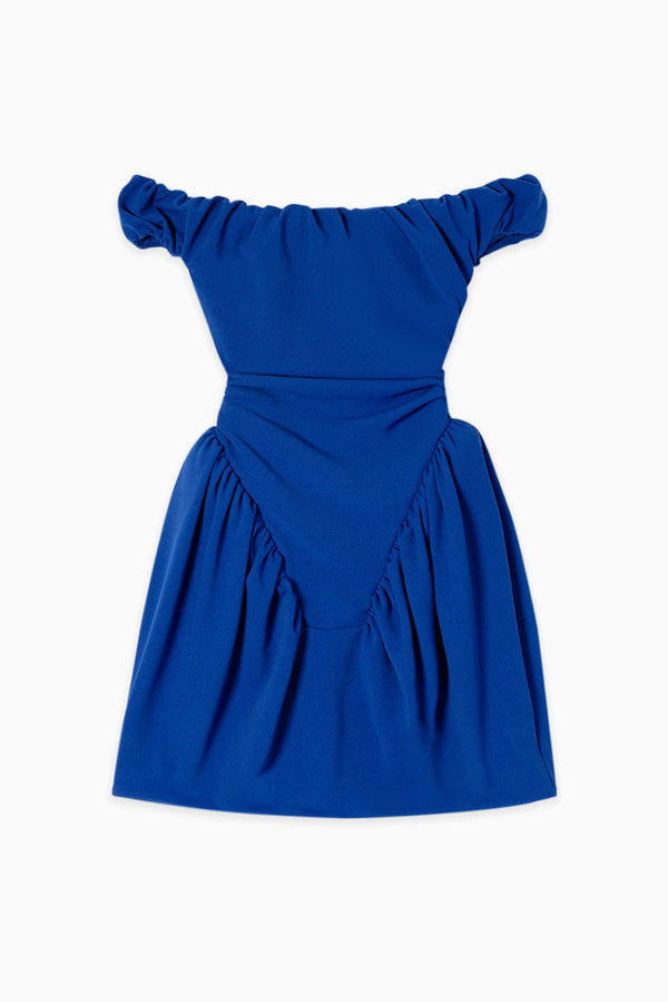 Monolith Mini Dress - Cobalt