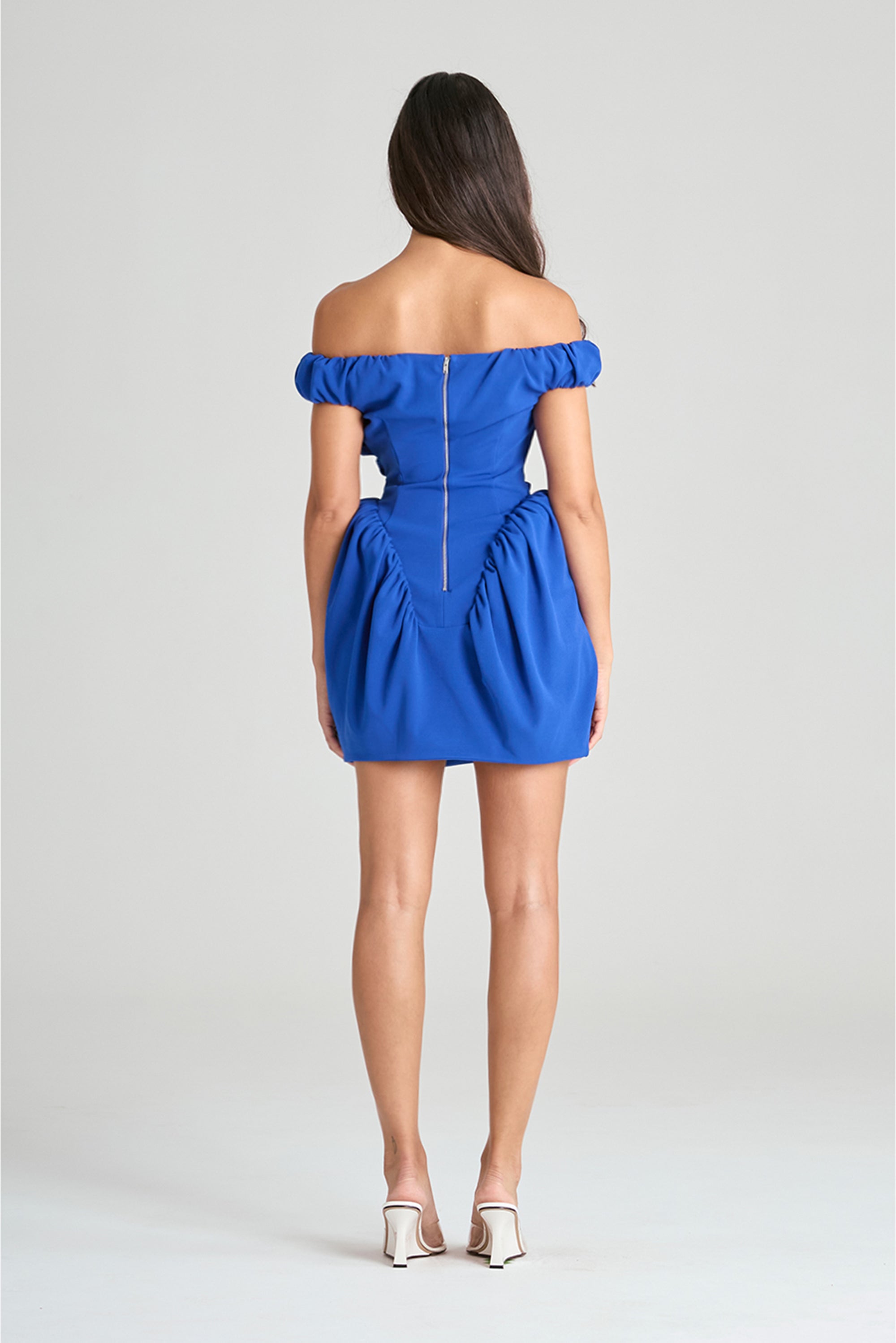Monolith Mini Dress - Cobalt