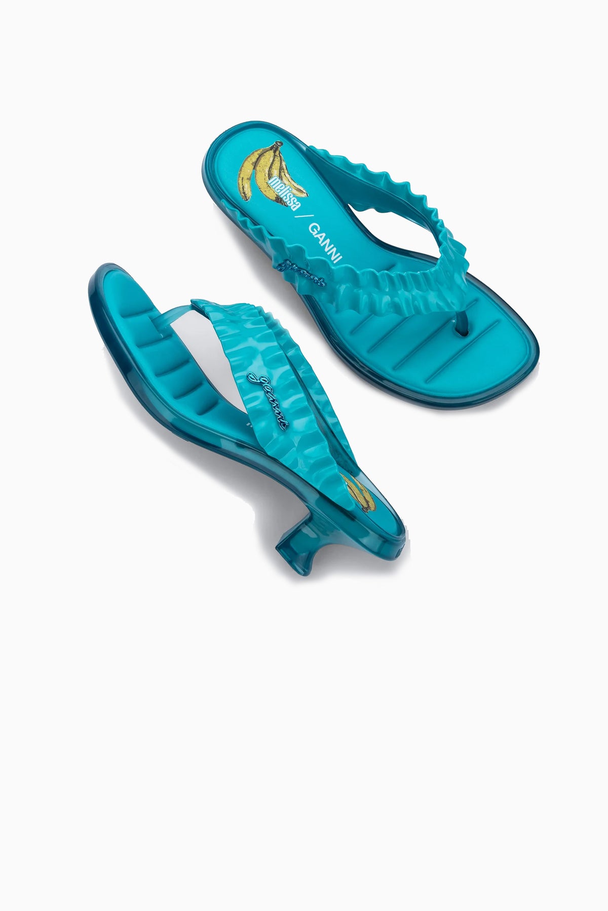 Melissa x GANNI Thing Kitten Heel - Blue