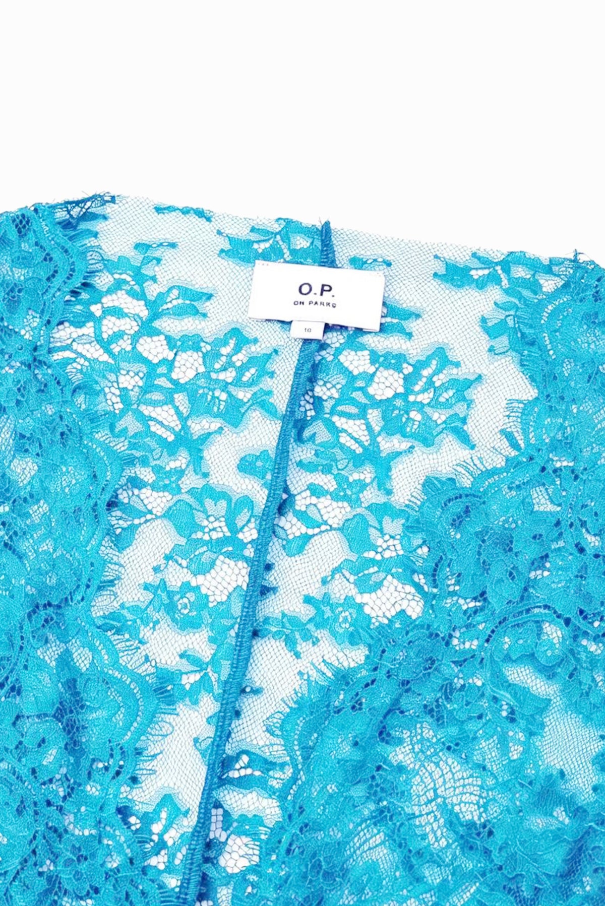 Palais Lace Top -  Atomic Blue