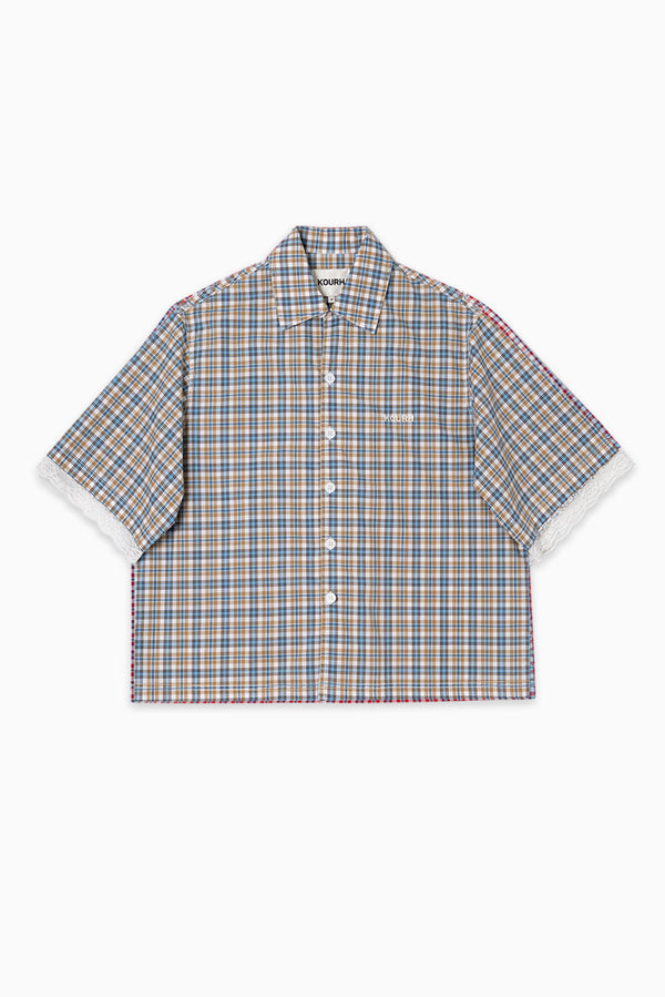 Curator Shirt - Blue Check