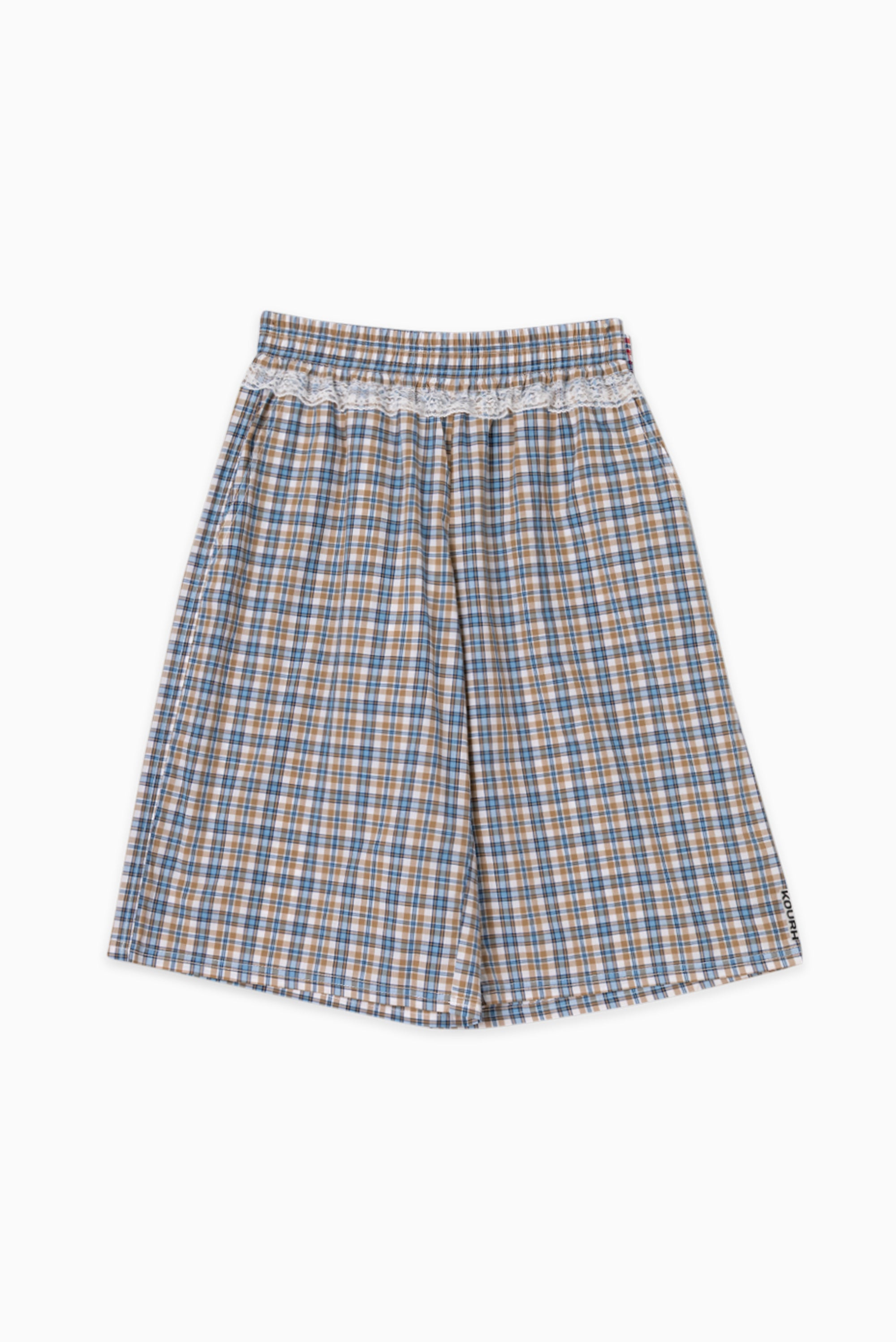 Studio Shorts - Blue Check