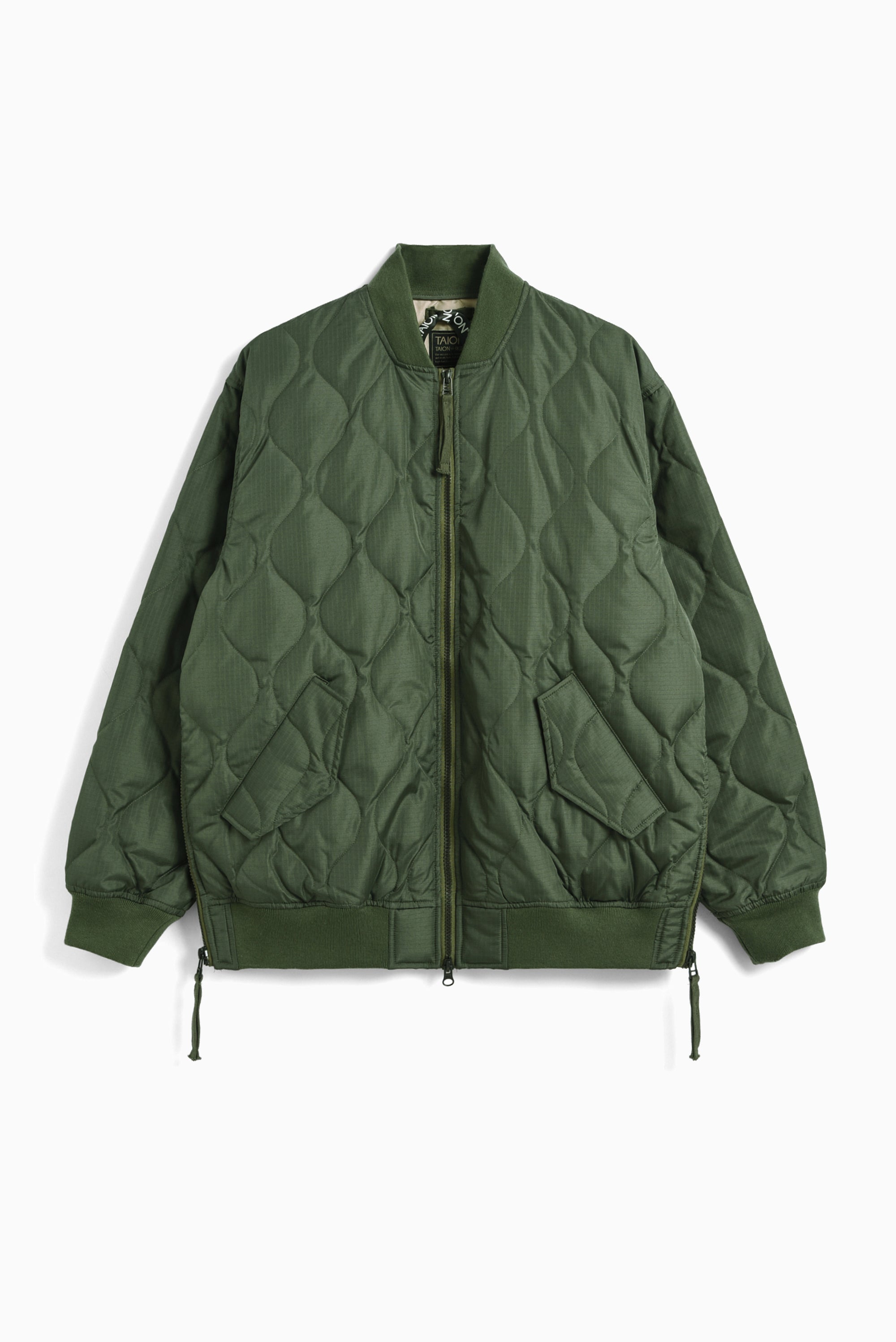 Military MA-1 Type Down Jacket - Olive