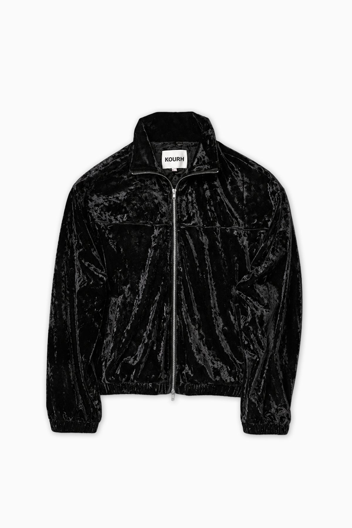 Venom Velvet Jacket - Black
