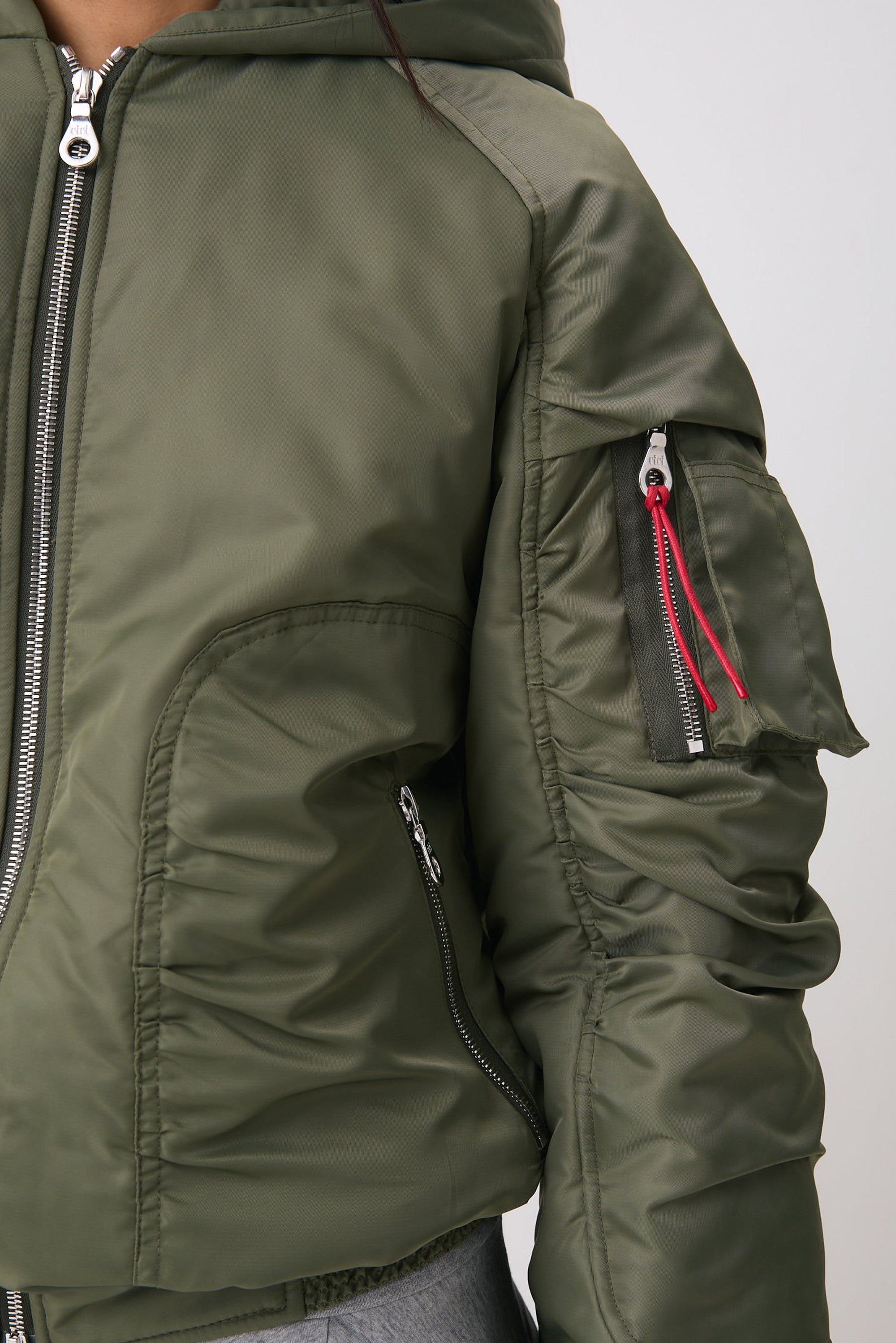 Penny Flight Jacket - Moss