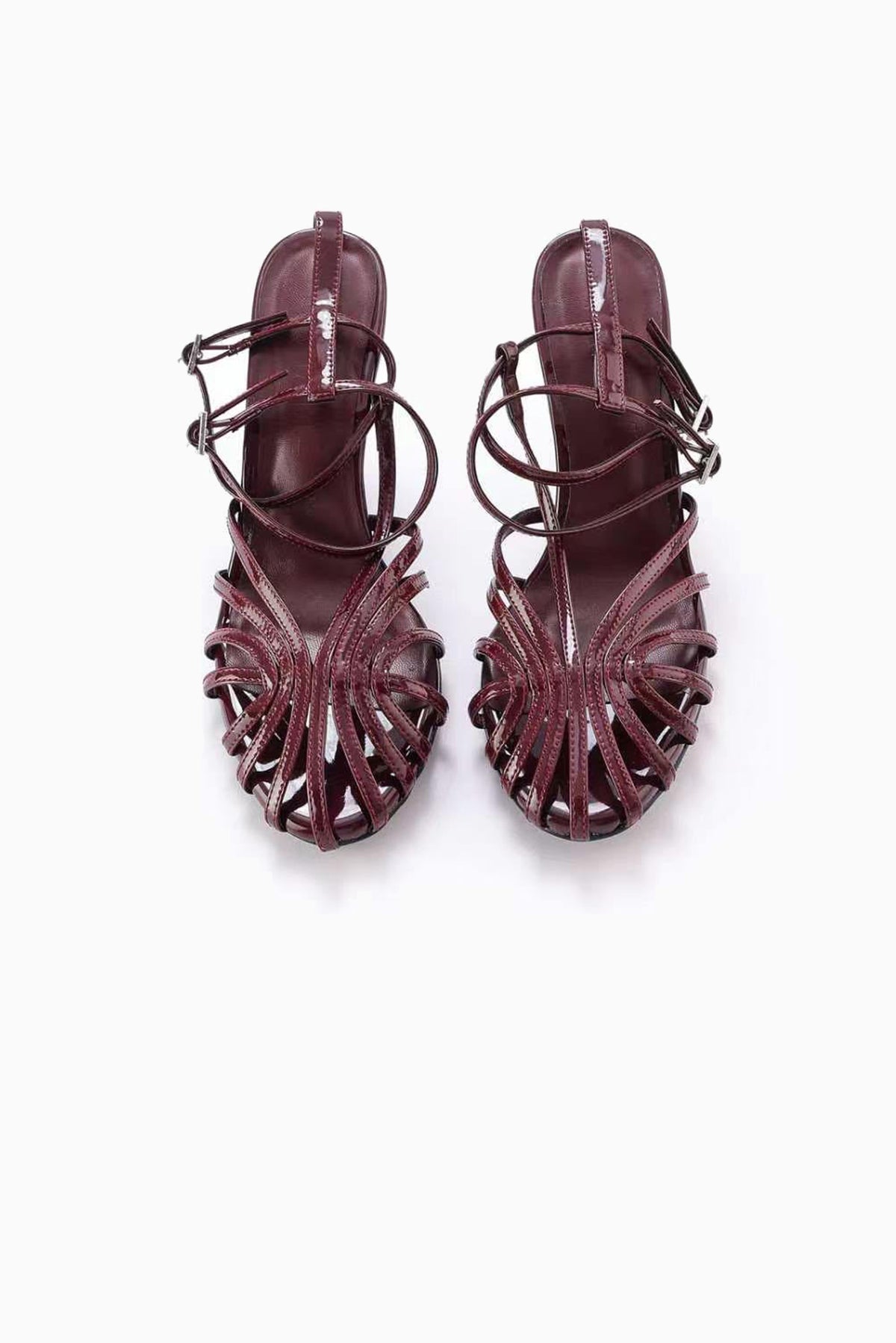 Aquello Heel - Burgundy