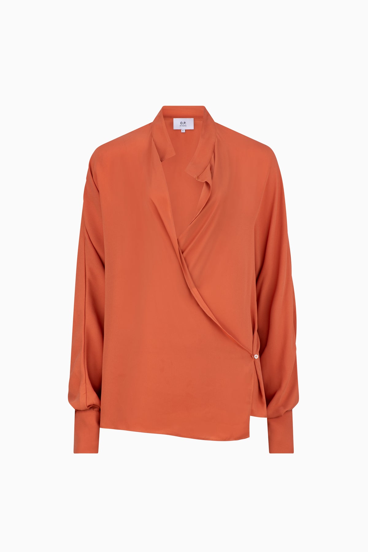Solecito Blouse - Burnt Orange