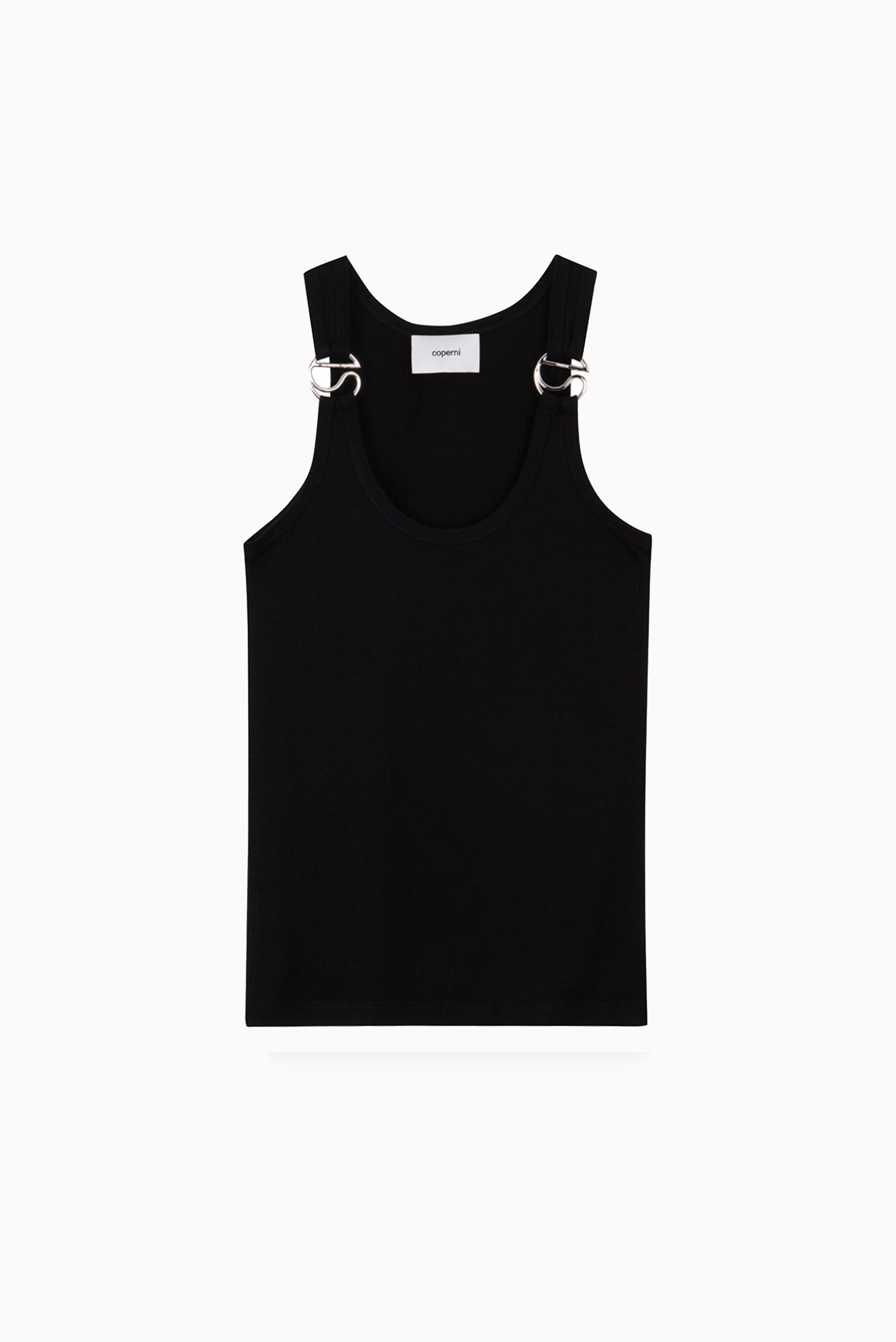 C-Logo Tank Top - Black