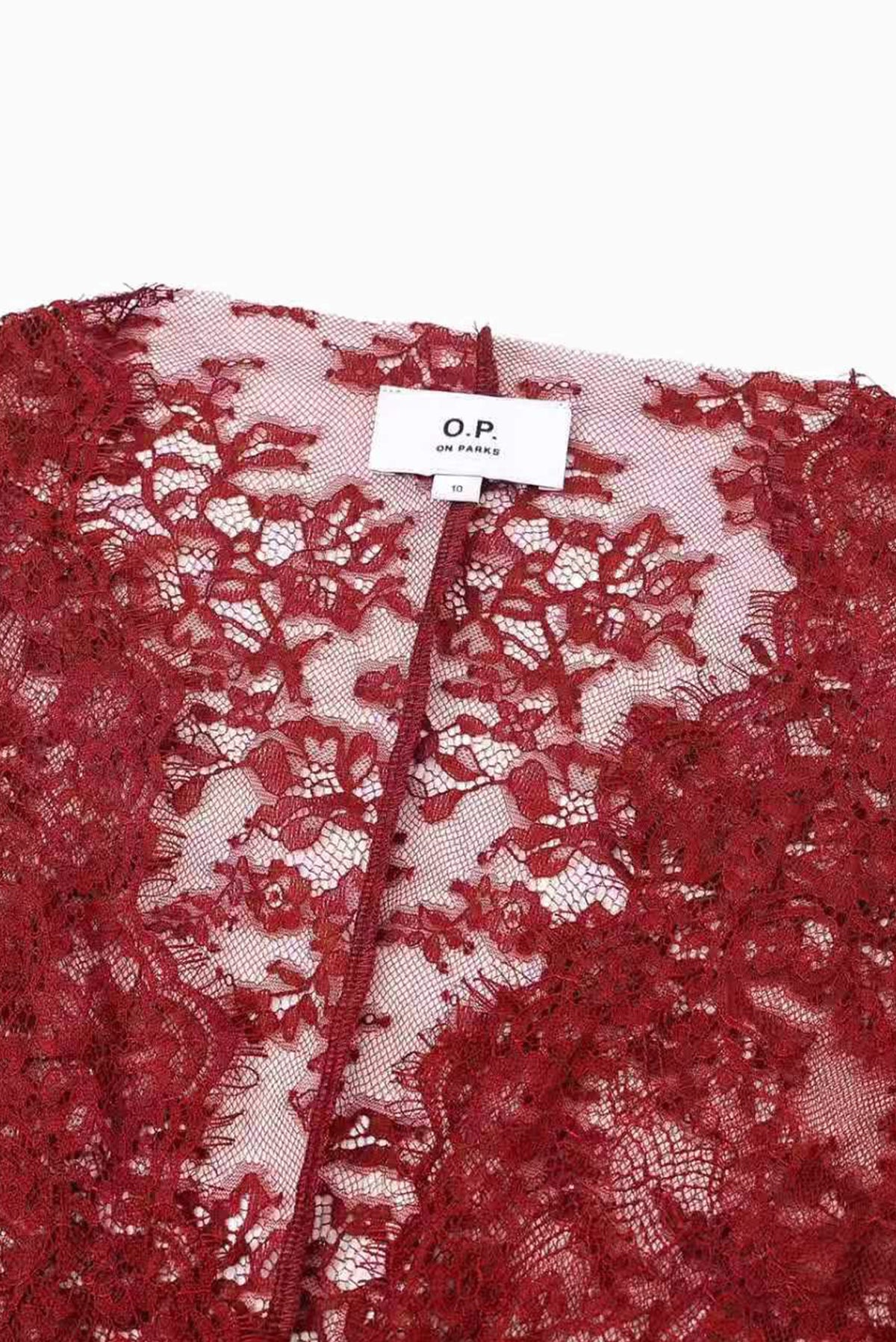 Palais Top - Cherry Red