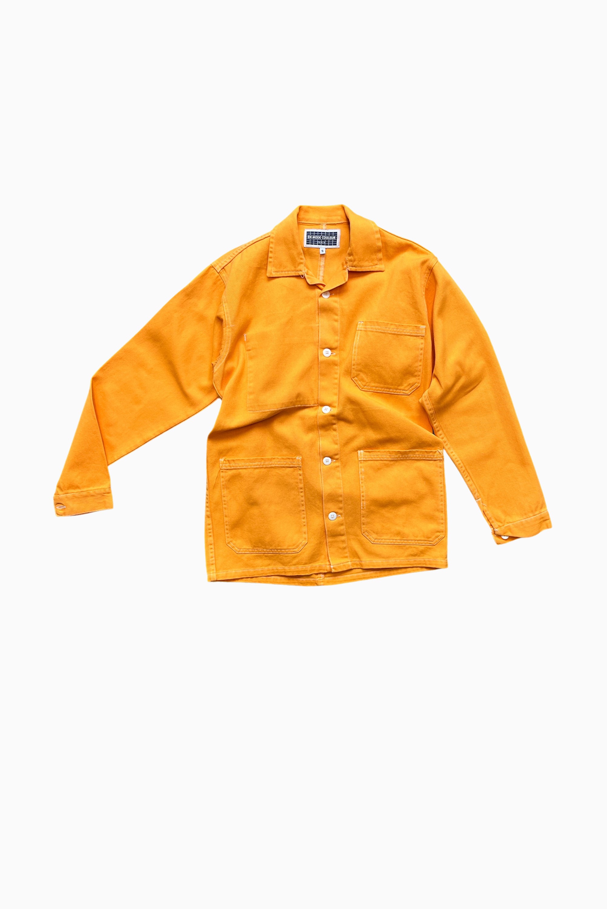 EN MODE COULEUR Chore Jacket - Clementine