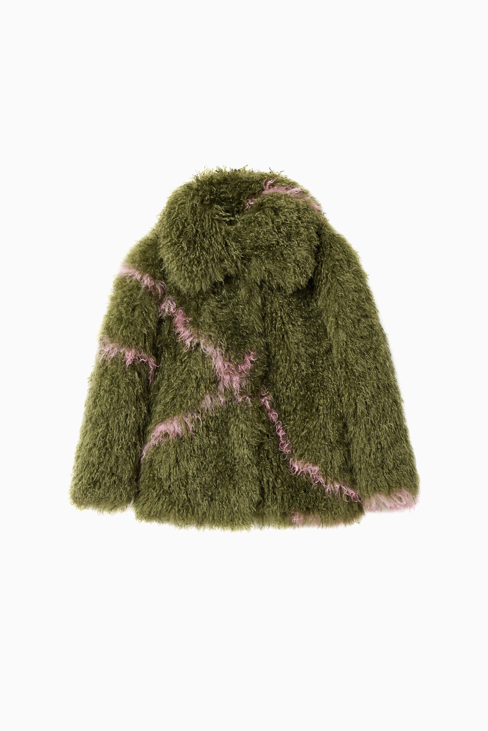 Cocoon Coat - Green