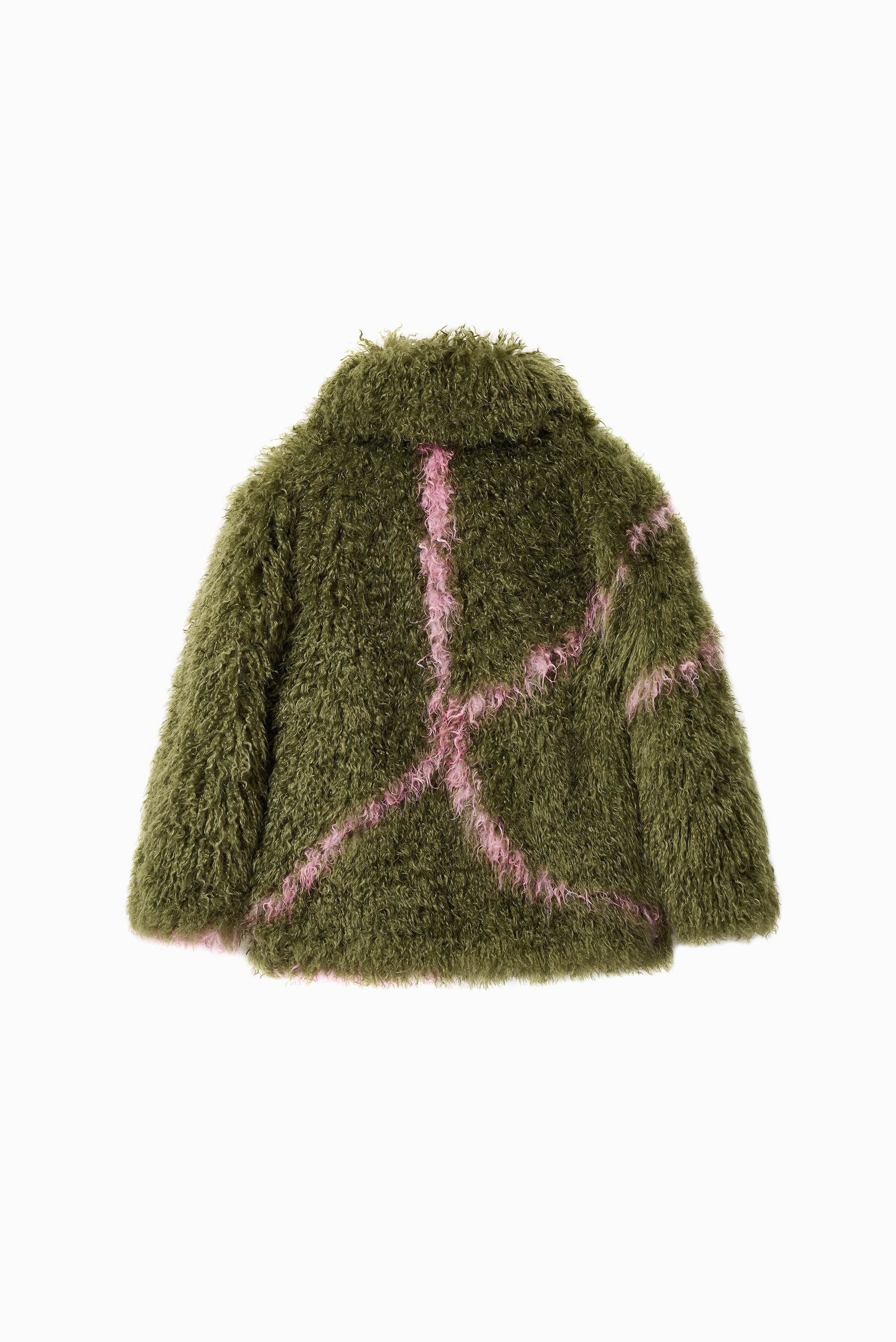 Cocoon Coat - Green