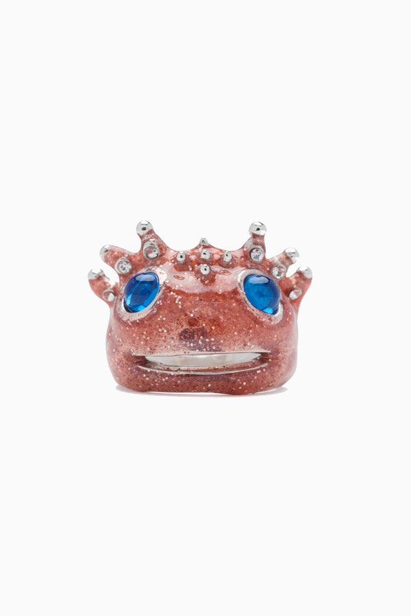 COLLINA STRADA Axolotl Ring - Rose Glitter
