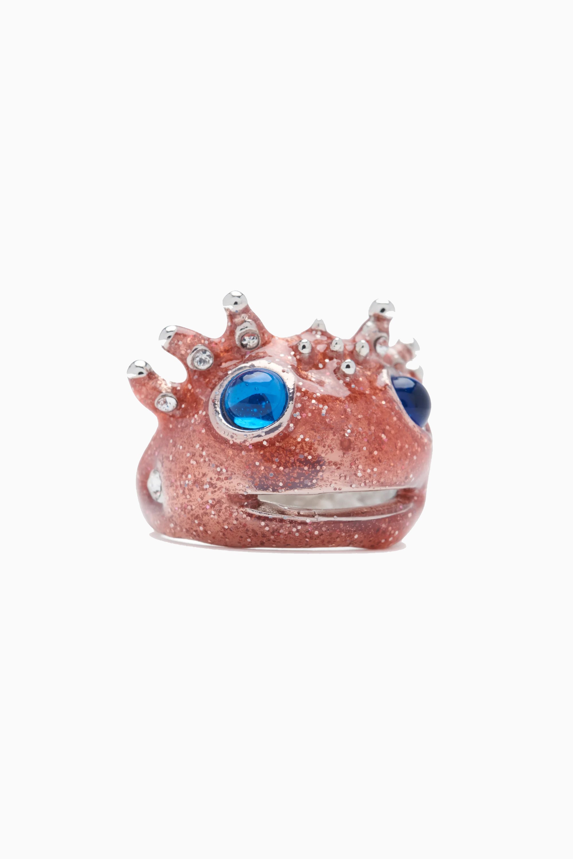 COLLINA STRADA Axolotl Ring - Rose Glitter