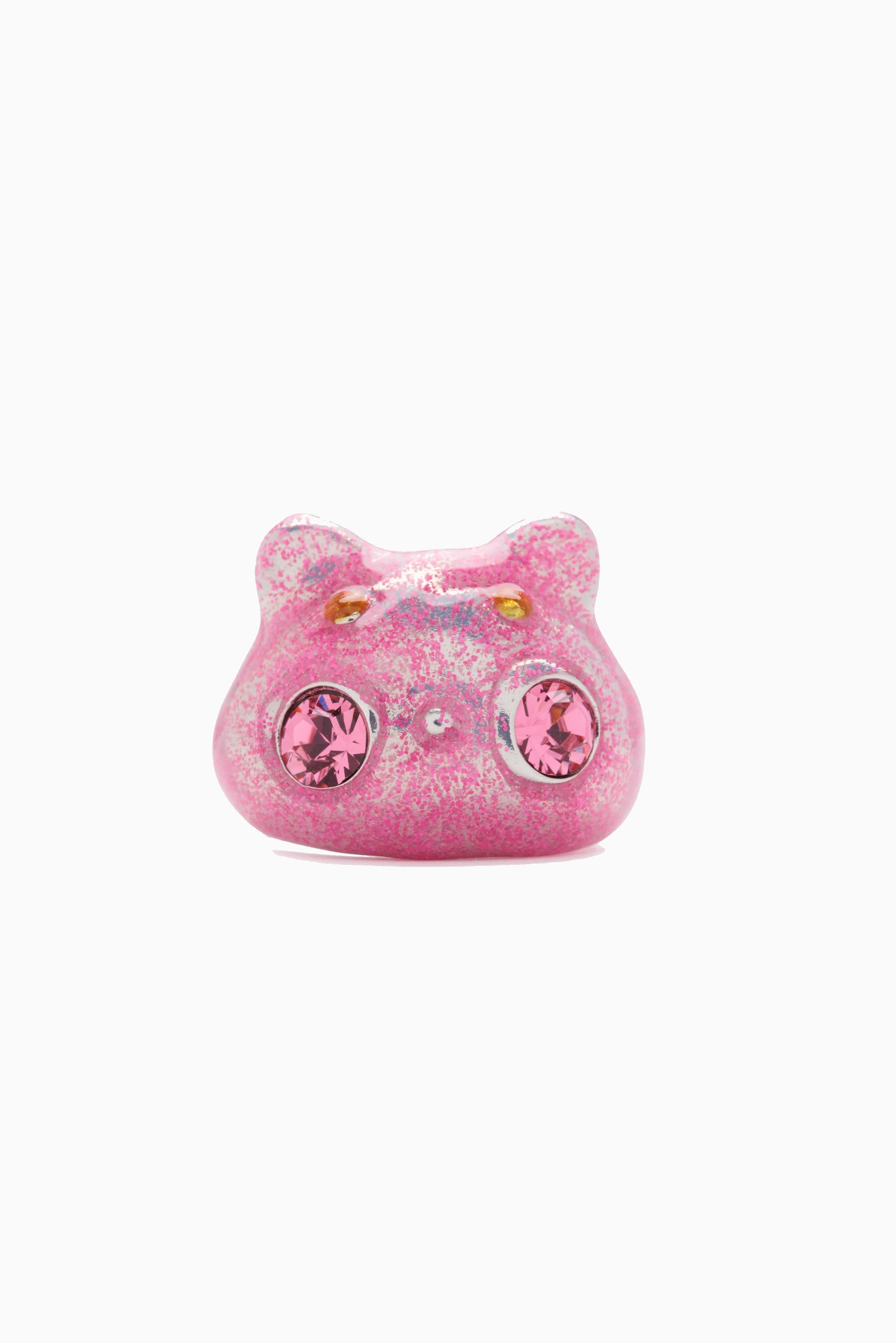 COLLINA STRADA Bug Ring - Rose Glitter