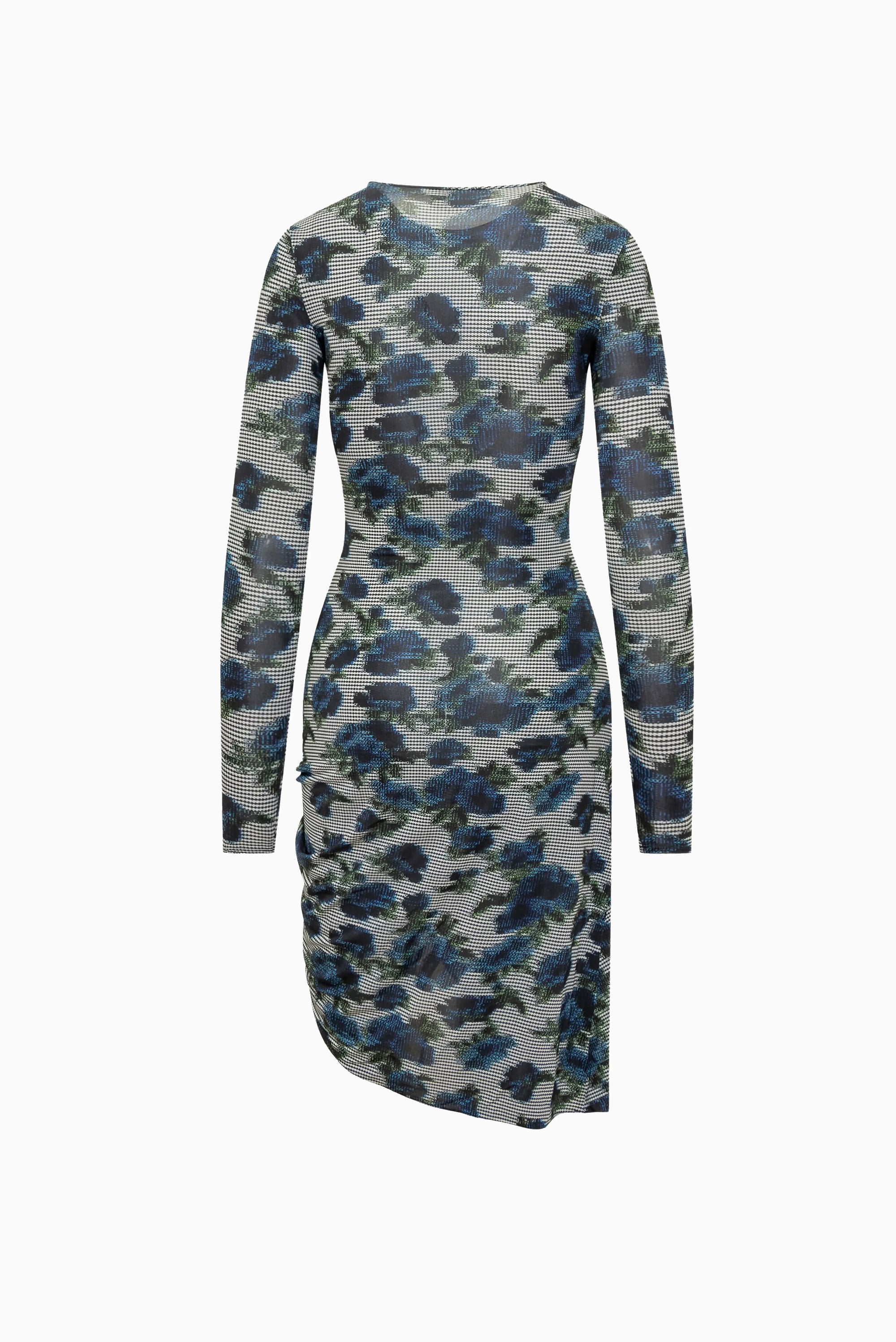 COPERNI Suspended Ascii Midi Dress - Blue Print