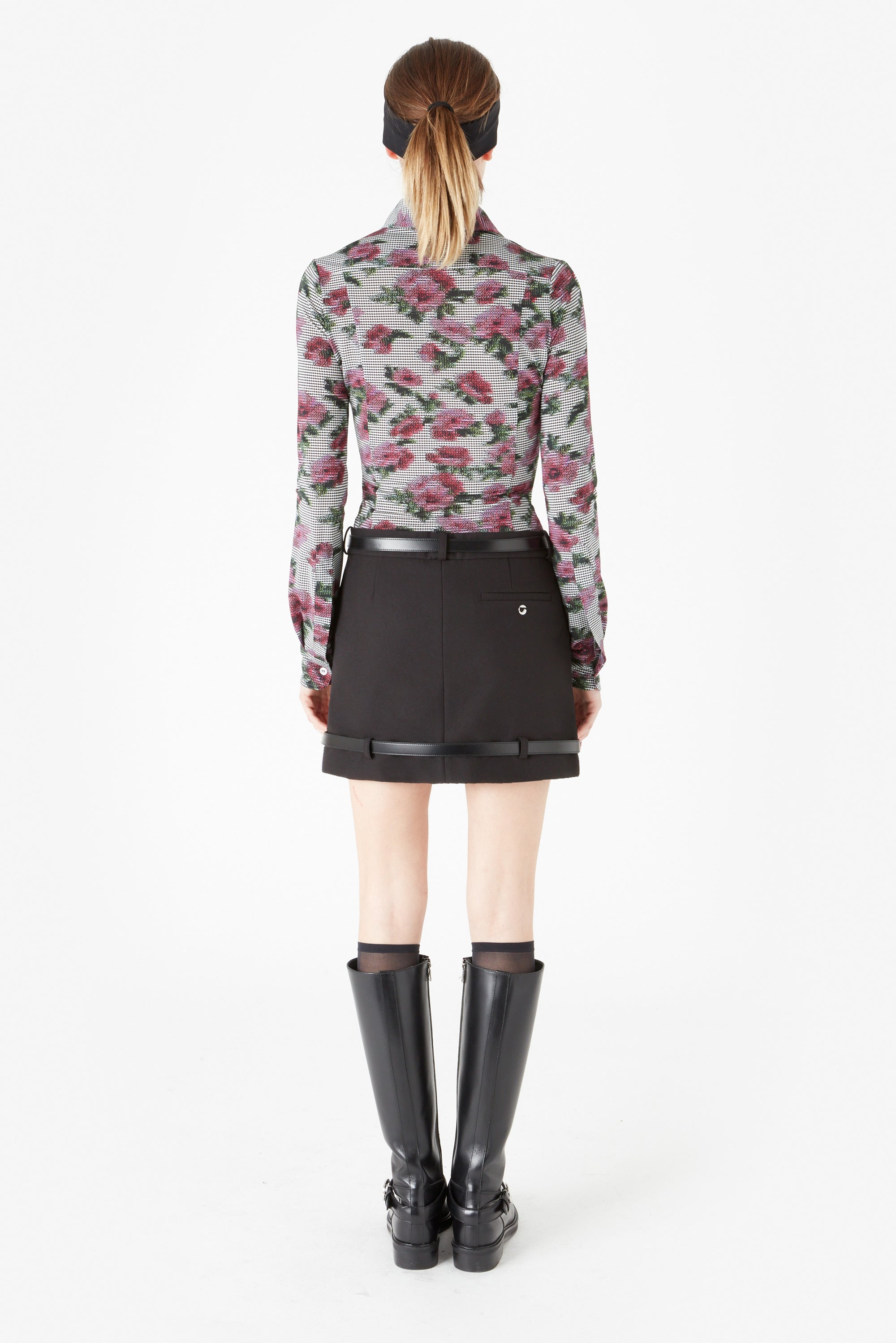 COPERNI Belted Mini Skirt - Black