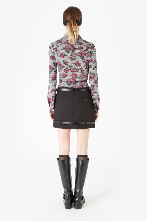 COPERNI Belted Mini Skirt - Black