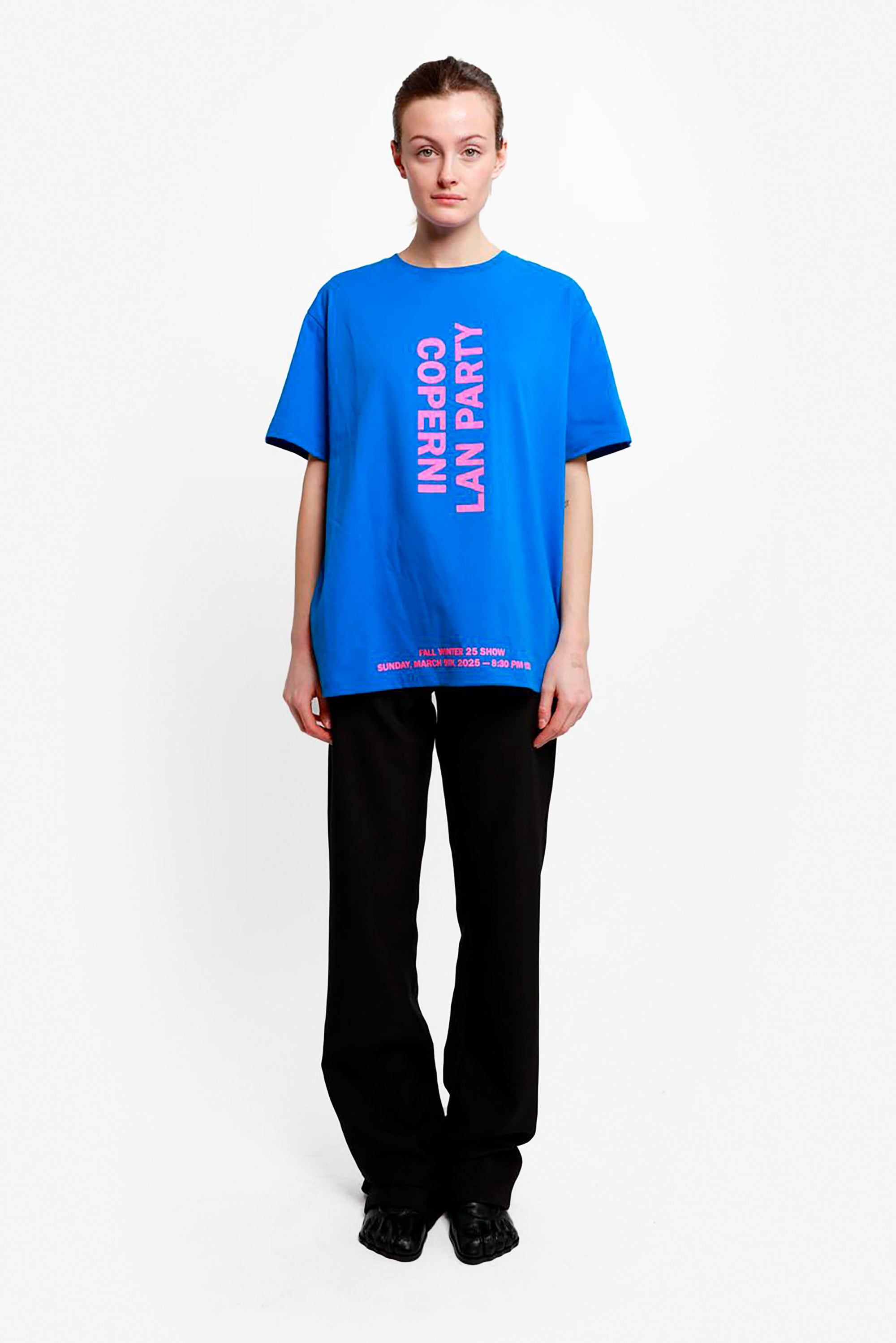 COPERNI Boxy Tee Lan Party - Blue/Pink