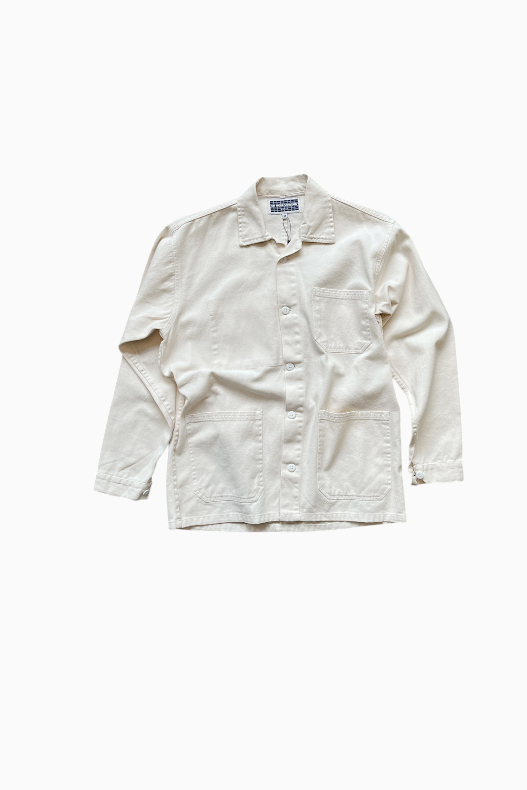 EN MODE COULEUR Chore Jacket - Cream