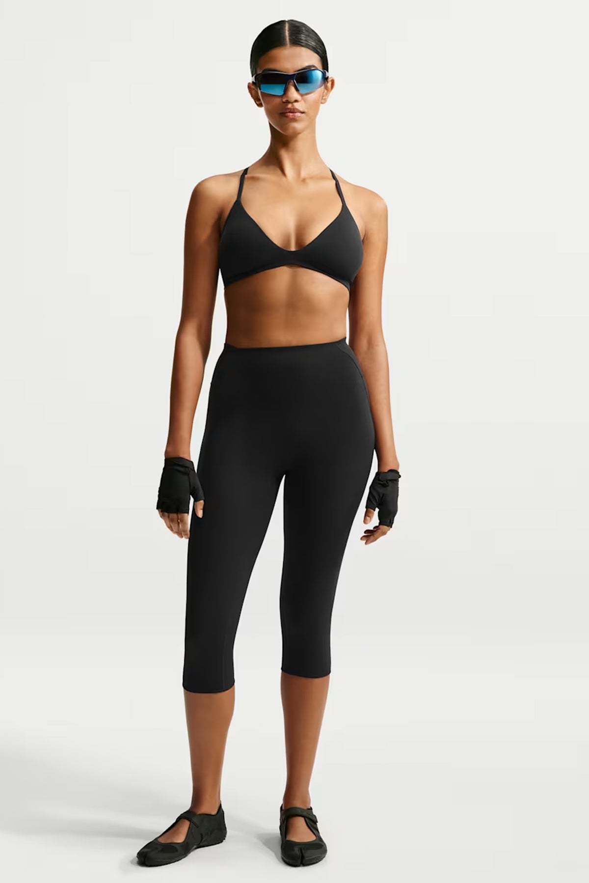 NikeSKIMS Studio Stretch 17" Leggings - Obsidian