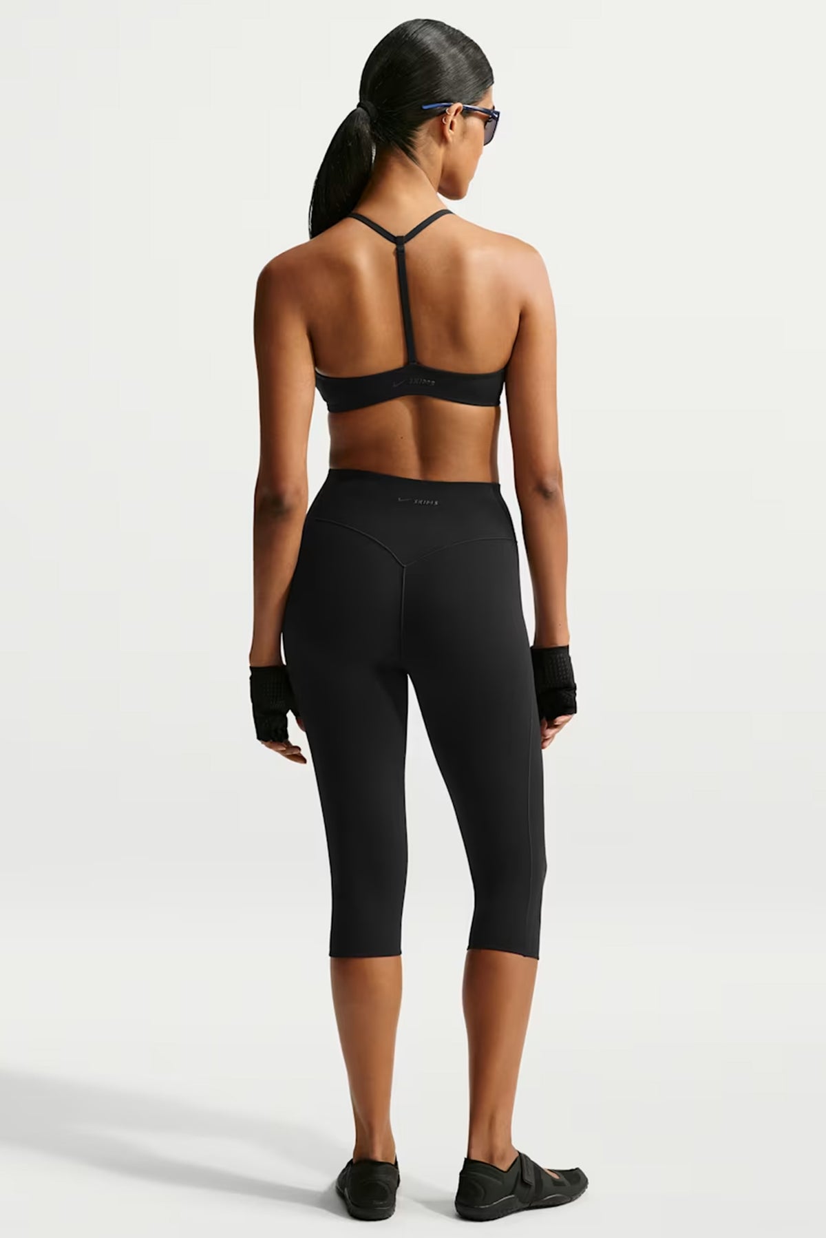 NikeSKIMS Studio Stretch 17" Leggings - Obsidian