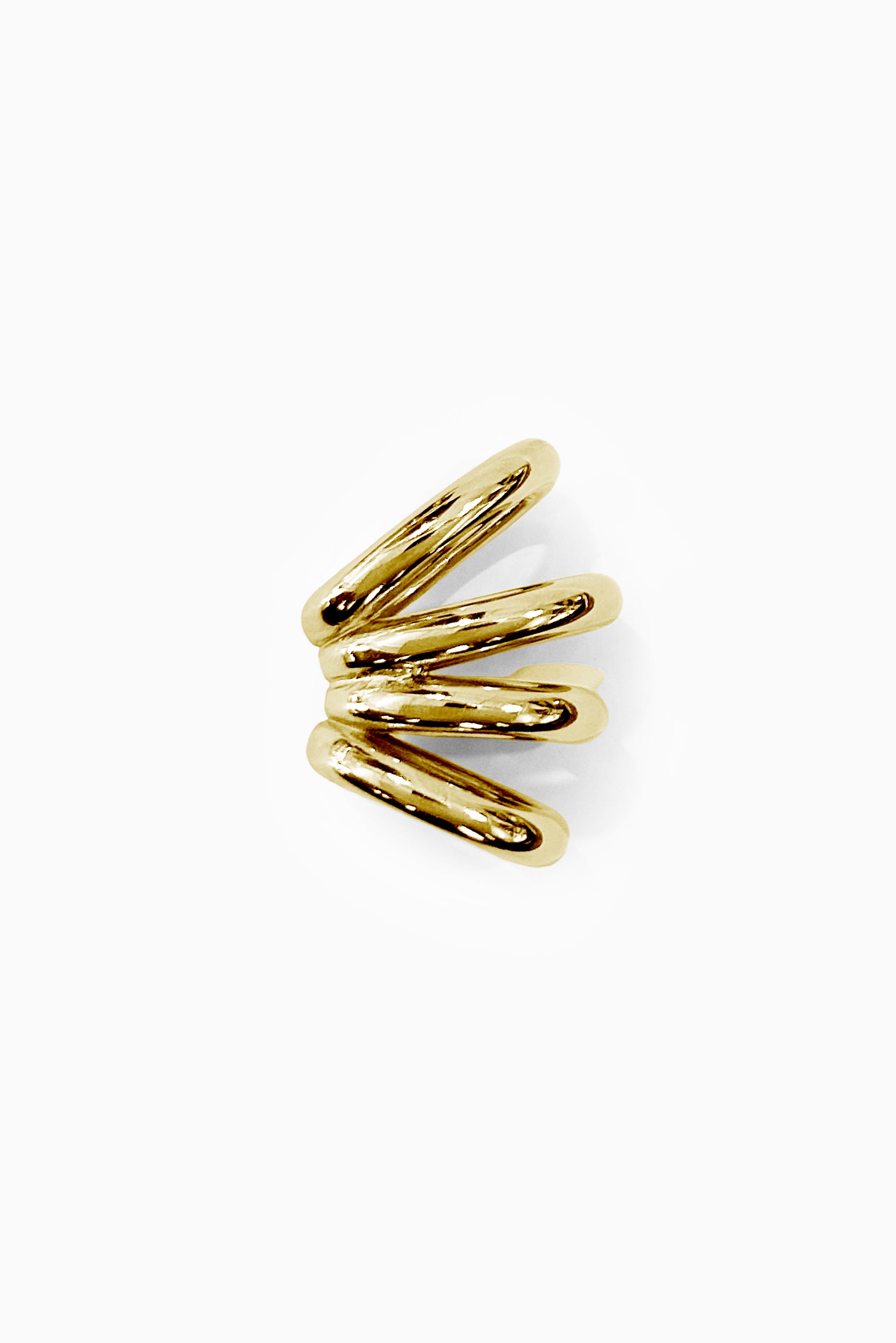 Pit Bull Ear Cuff - Gold