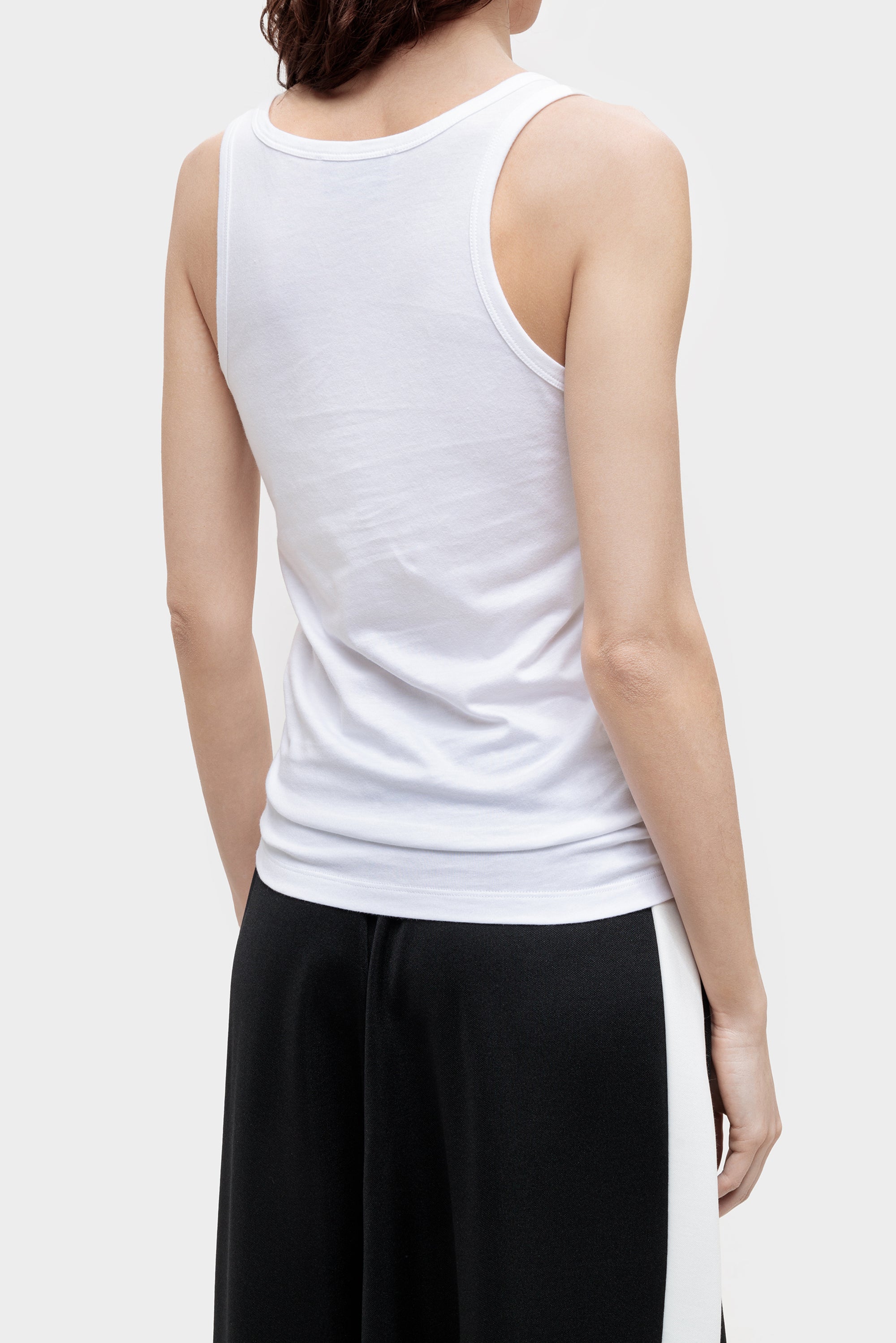 C-Logo Tank Top - White