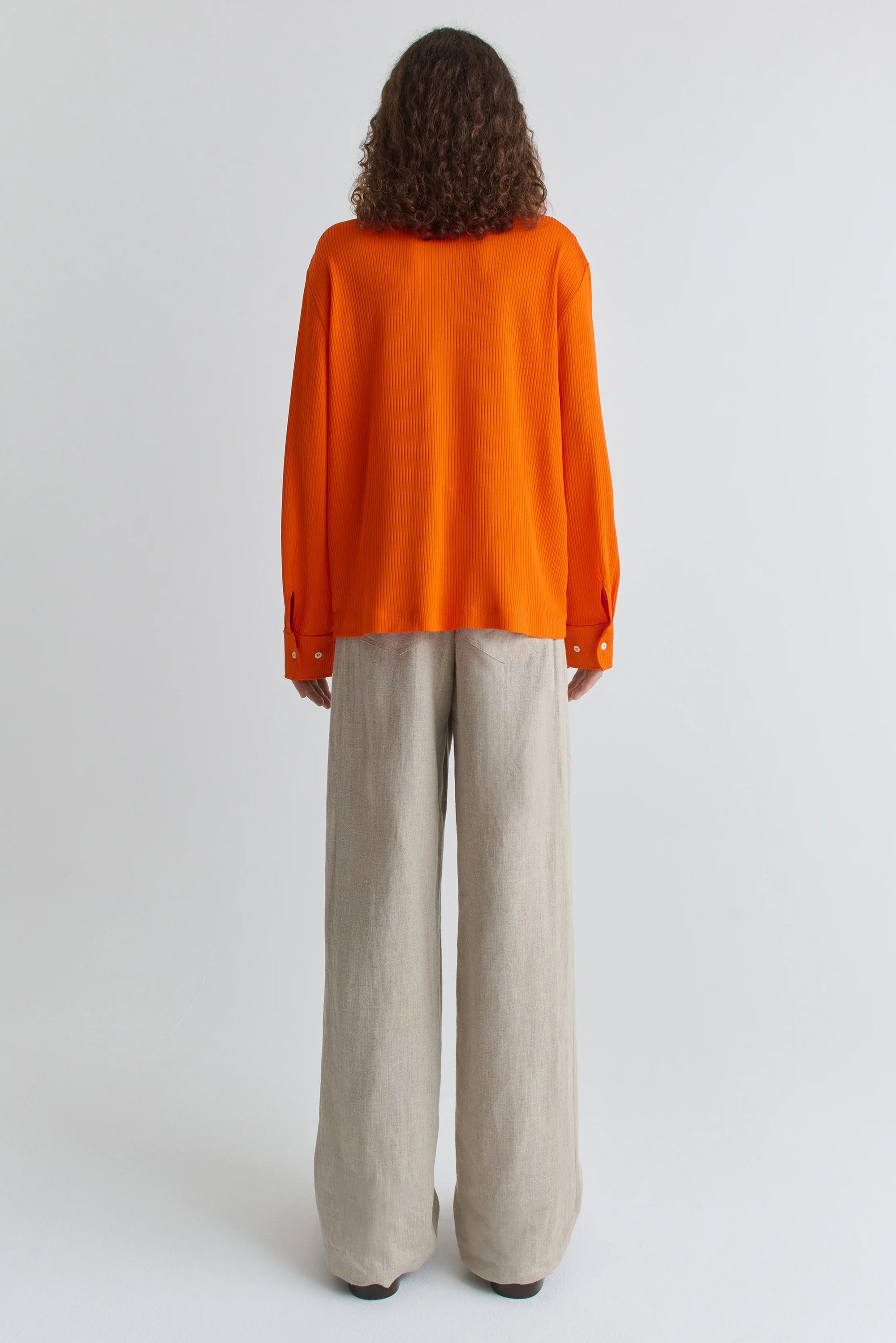 Darian Shirt - Tangerine