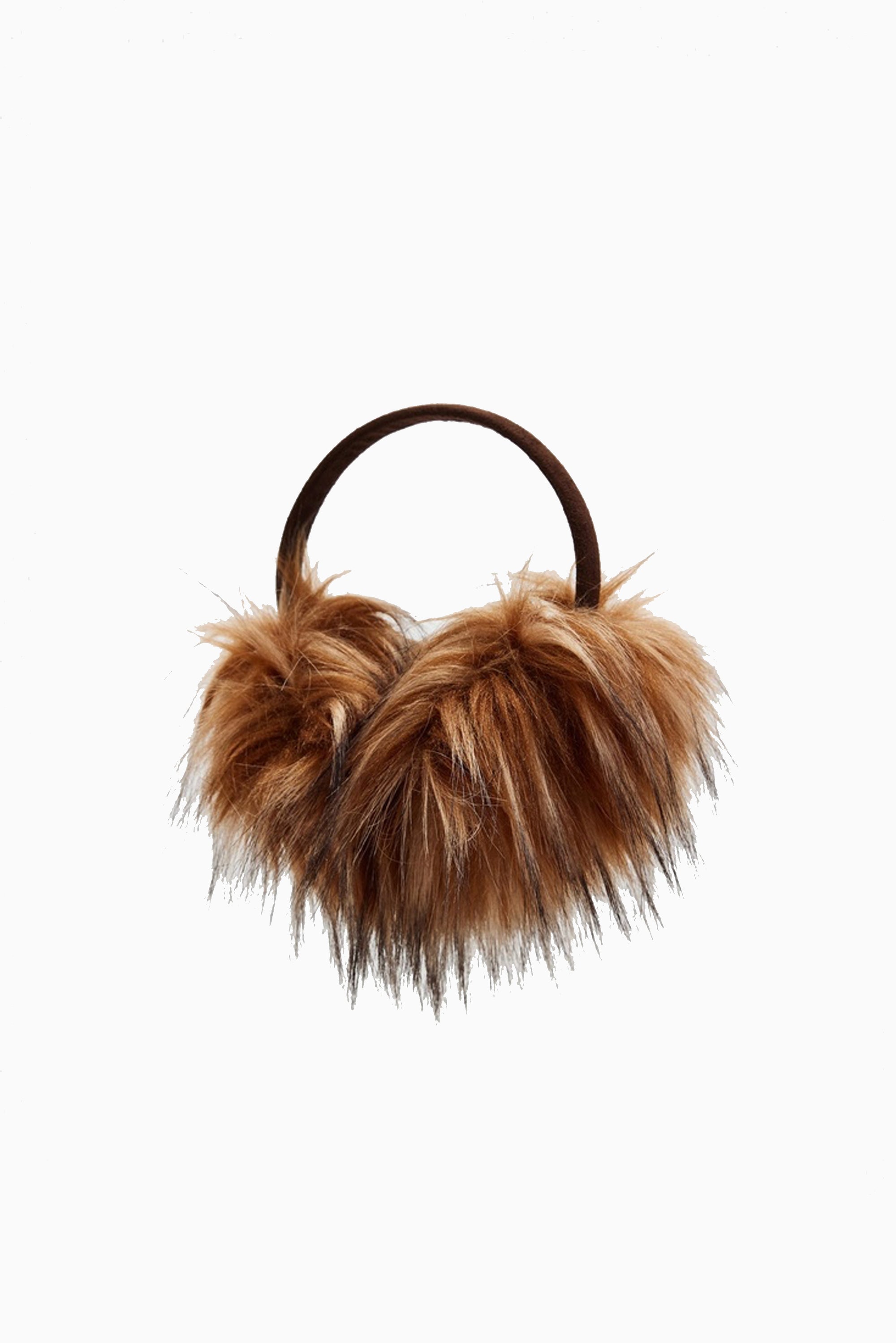 All Ears Earmuffs - Brown Raccoon Composition