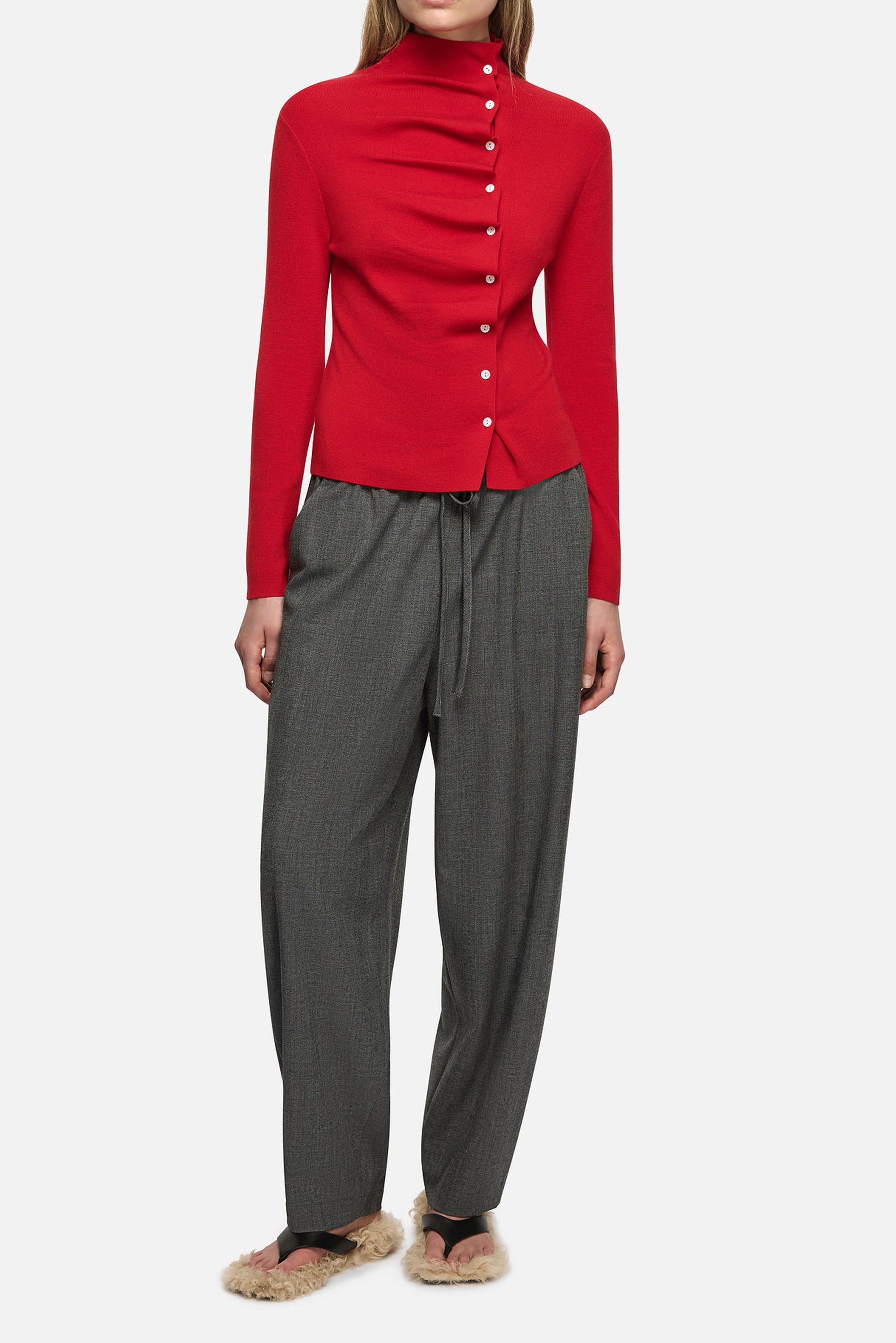 Ellidy Cardigan - Red