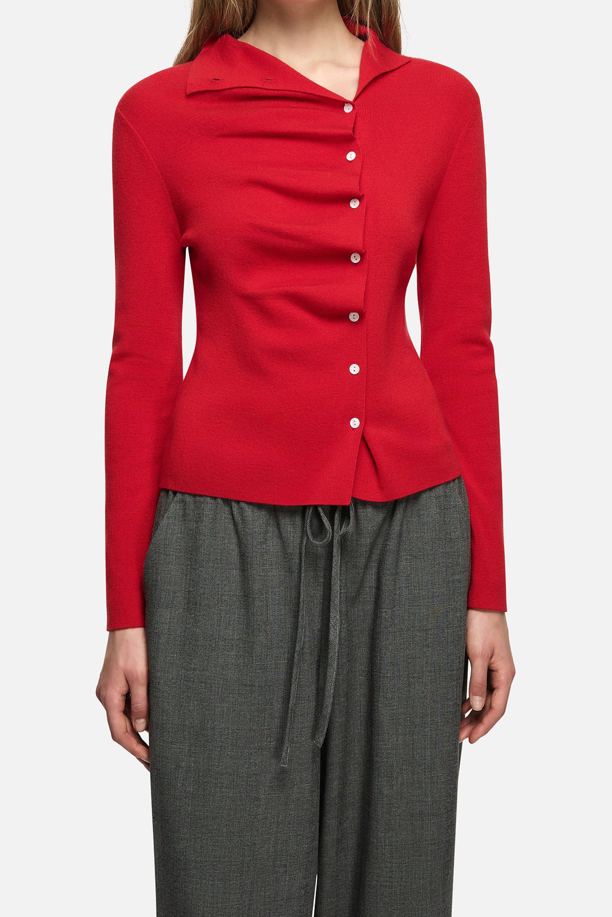 Ellidy Cardigan - Red