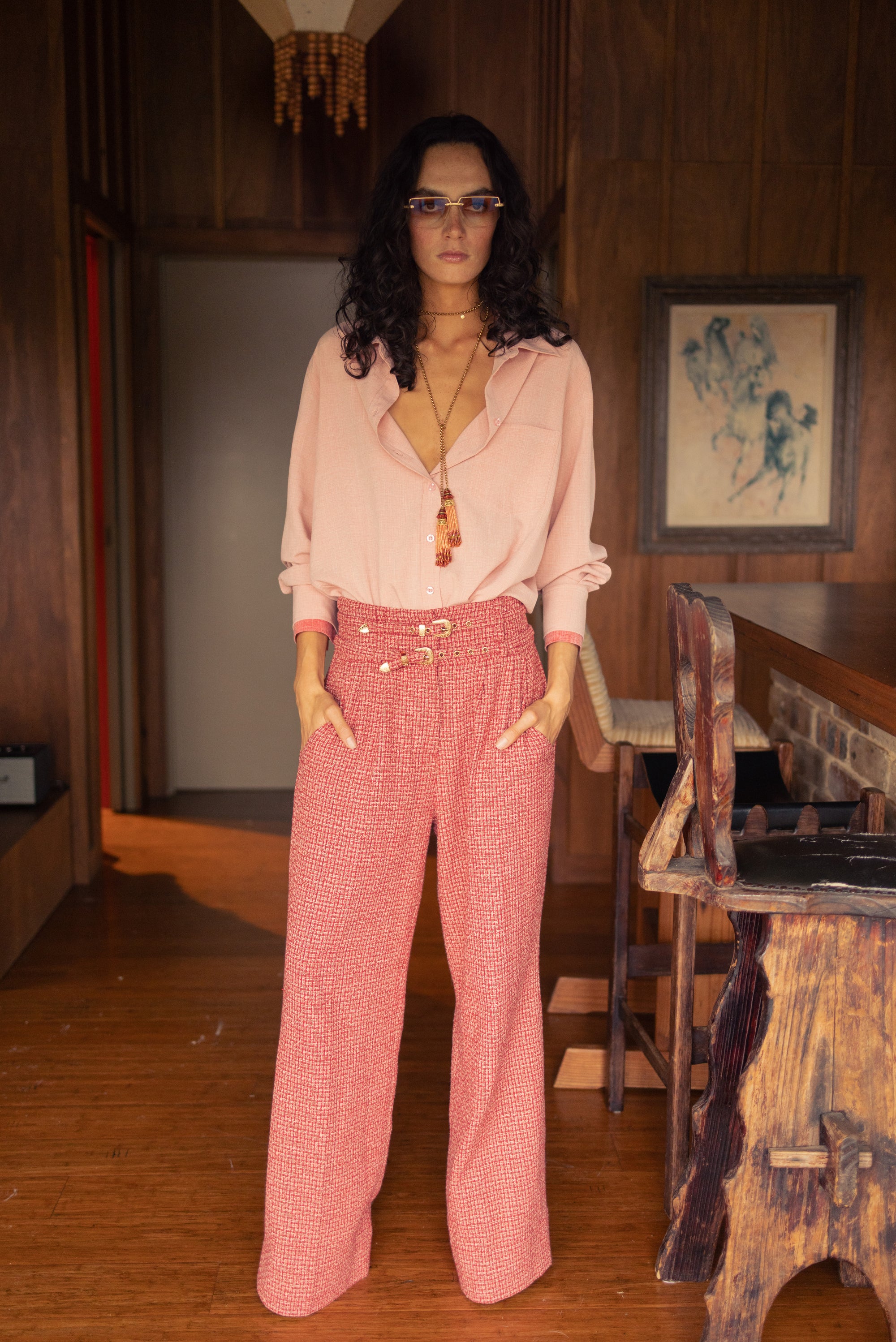 Coda Pant - Red Multi